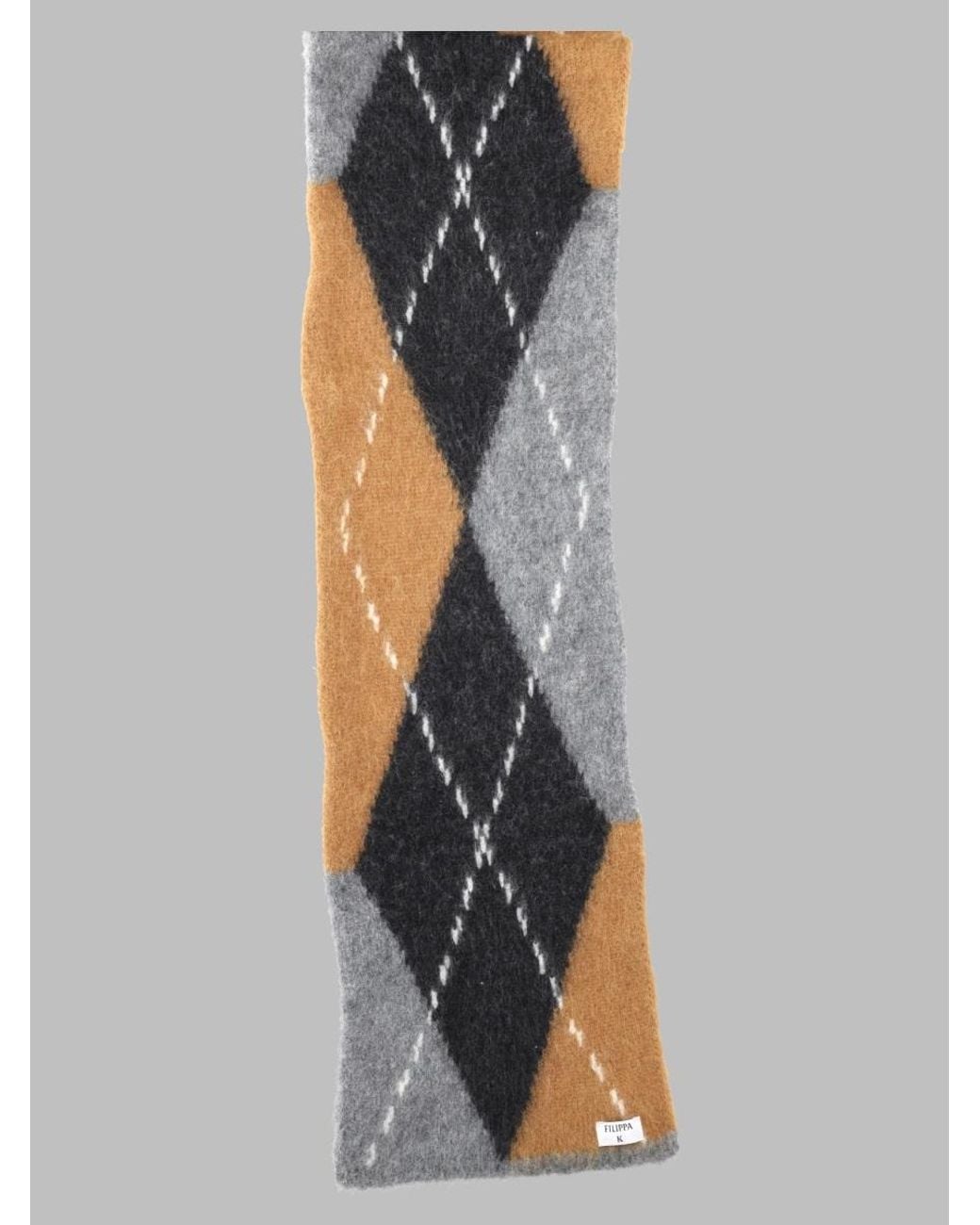 Filippa K Blue Alpaca Blend Scarf For