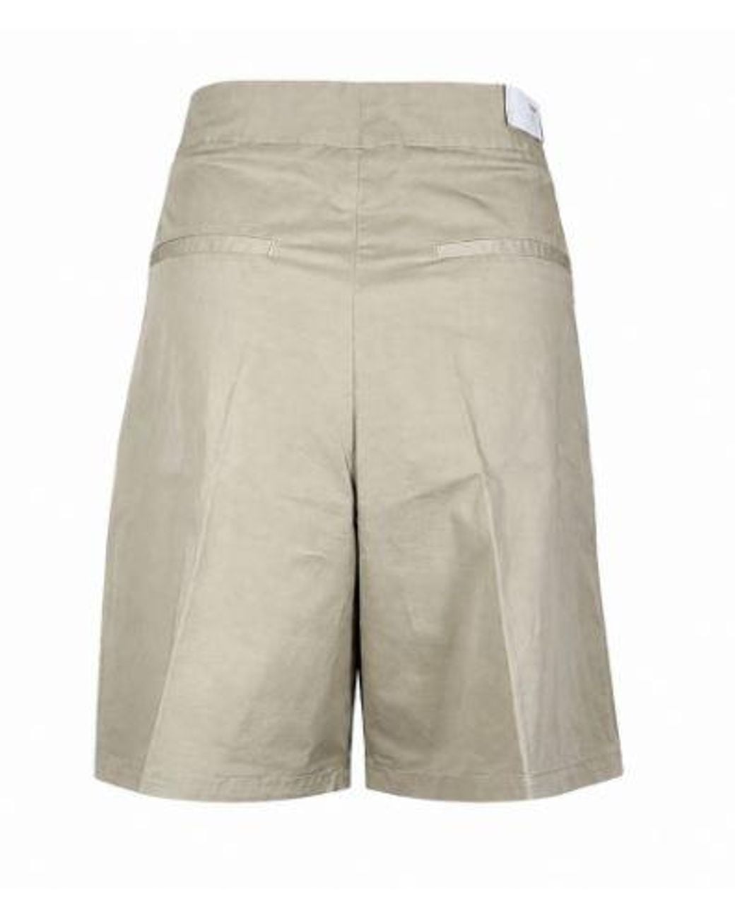 Re-hash Natural Pleated Wide Leg Trouser
