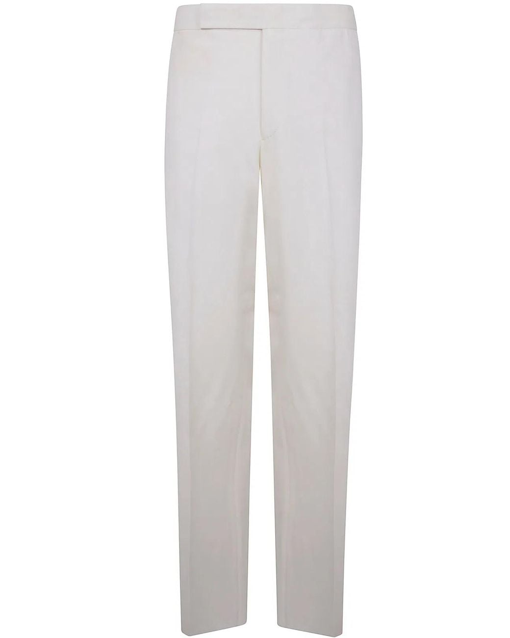 Lardini White Attitude Trousers for men