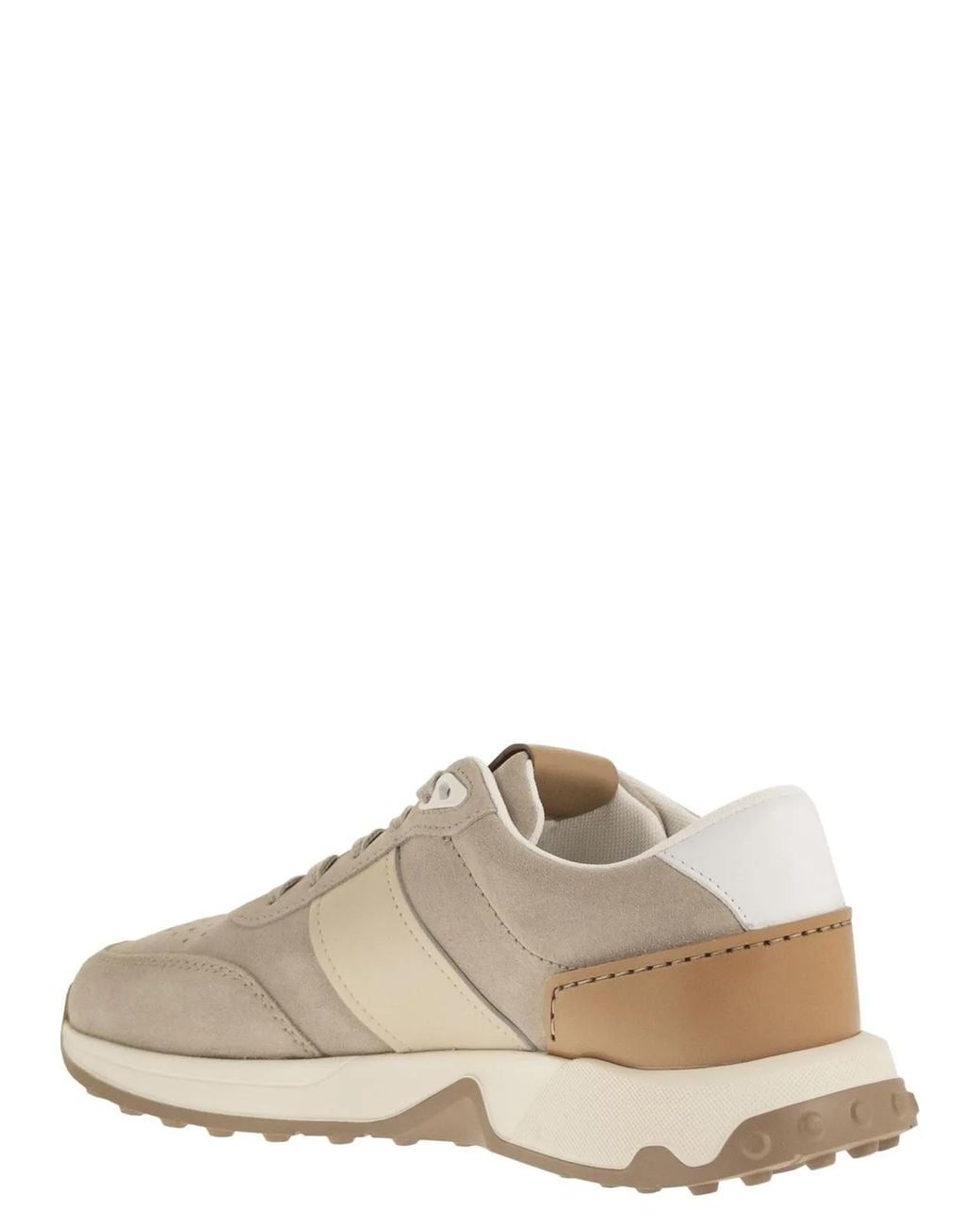 Tod's Brown Suede Leather Trainers for men