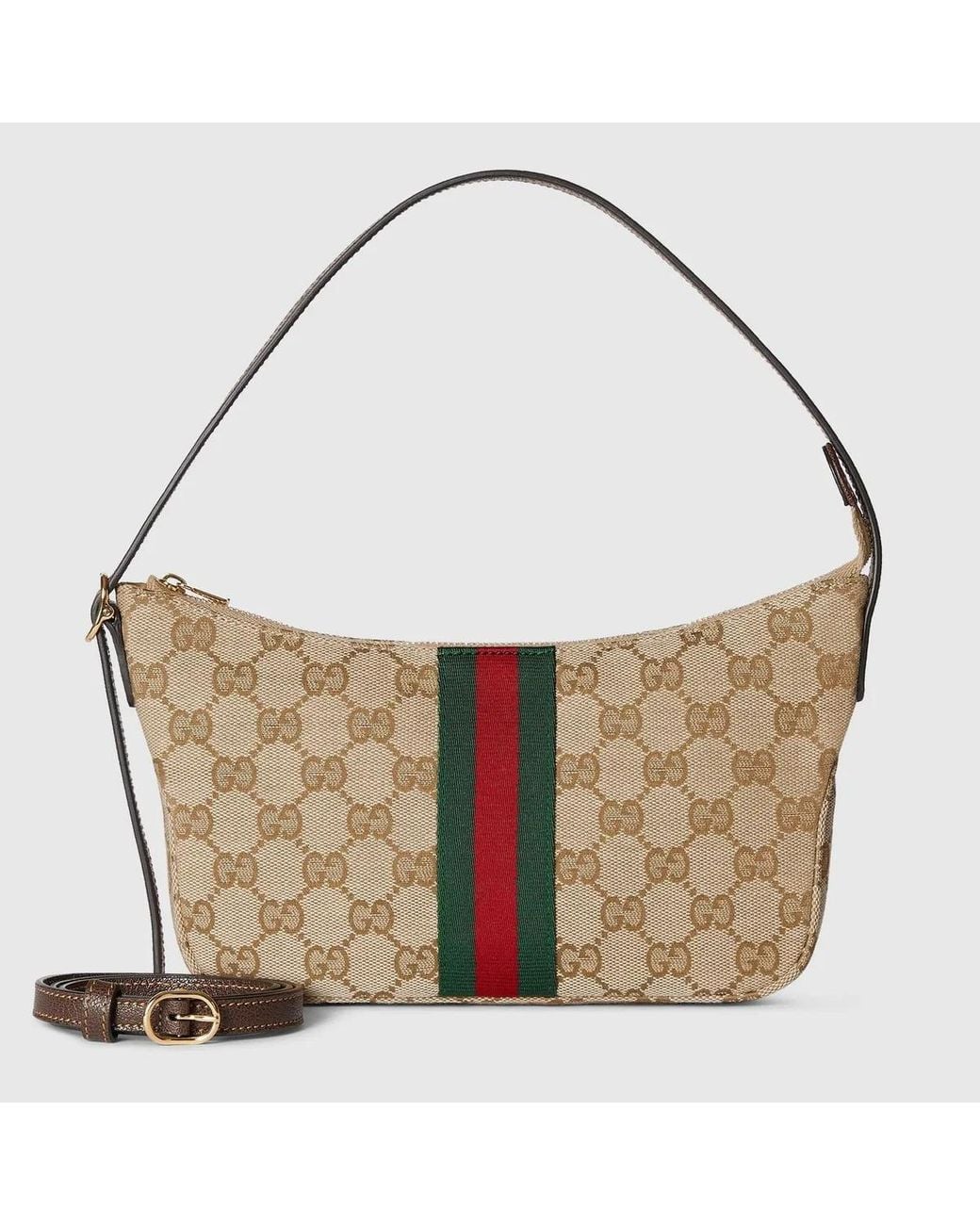 Gucci Brown Lunetta Small Crossbody Bag for men