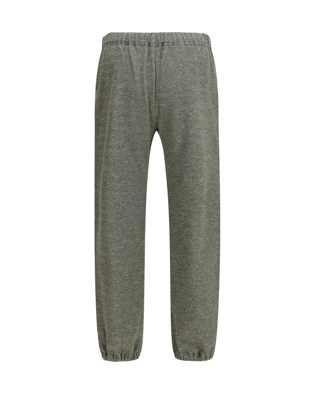 Loro Piana Gray Cotton And Linen Sweatpants for men