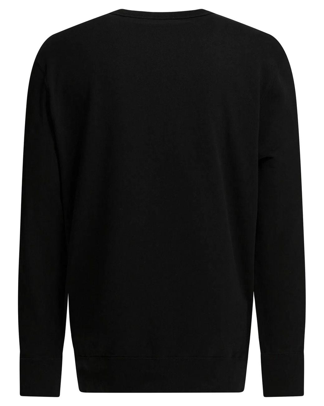 McQueen Black Cotton Sweatshirt for men