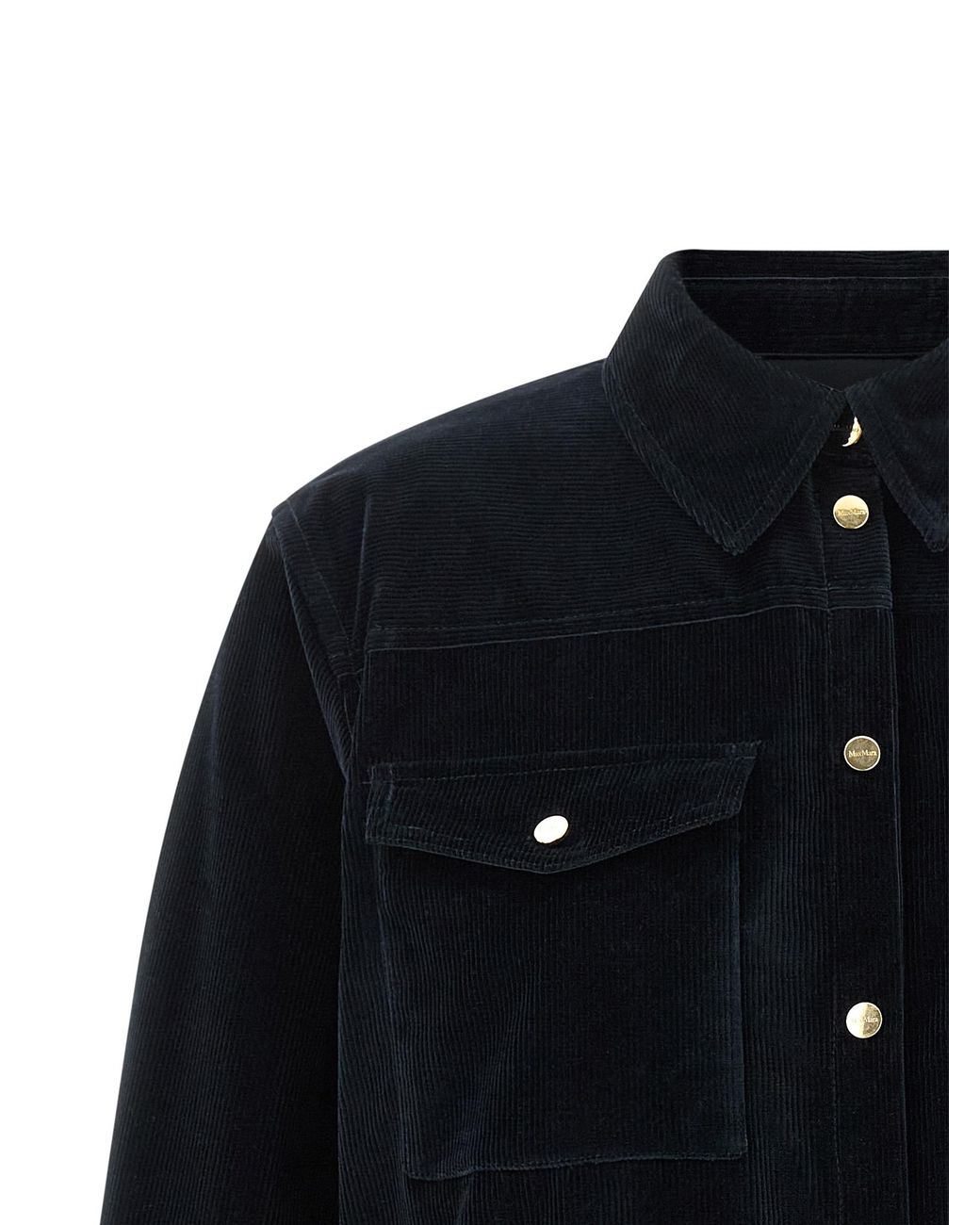 Max Mara Black 'Mstrivolo' Overshirt