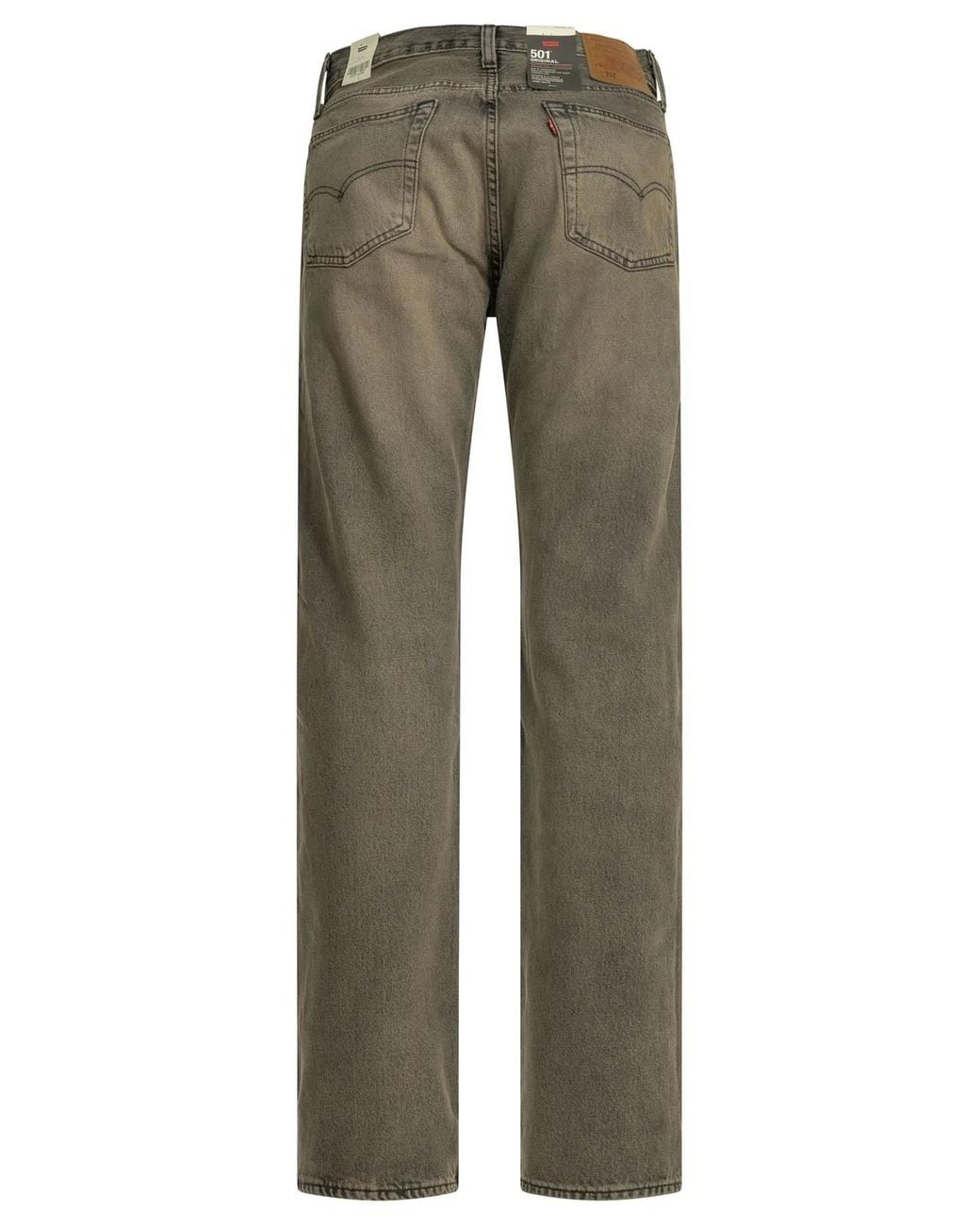 Levi's Green "501 Original" Straight-Leg Jeans for men