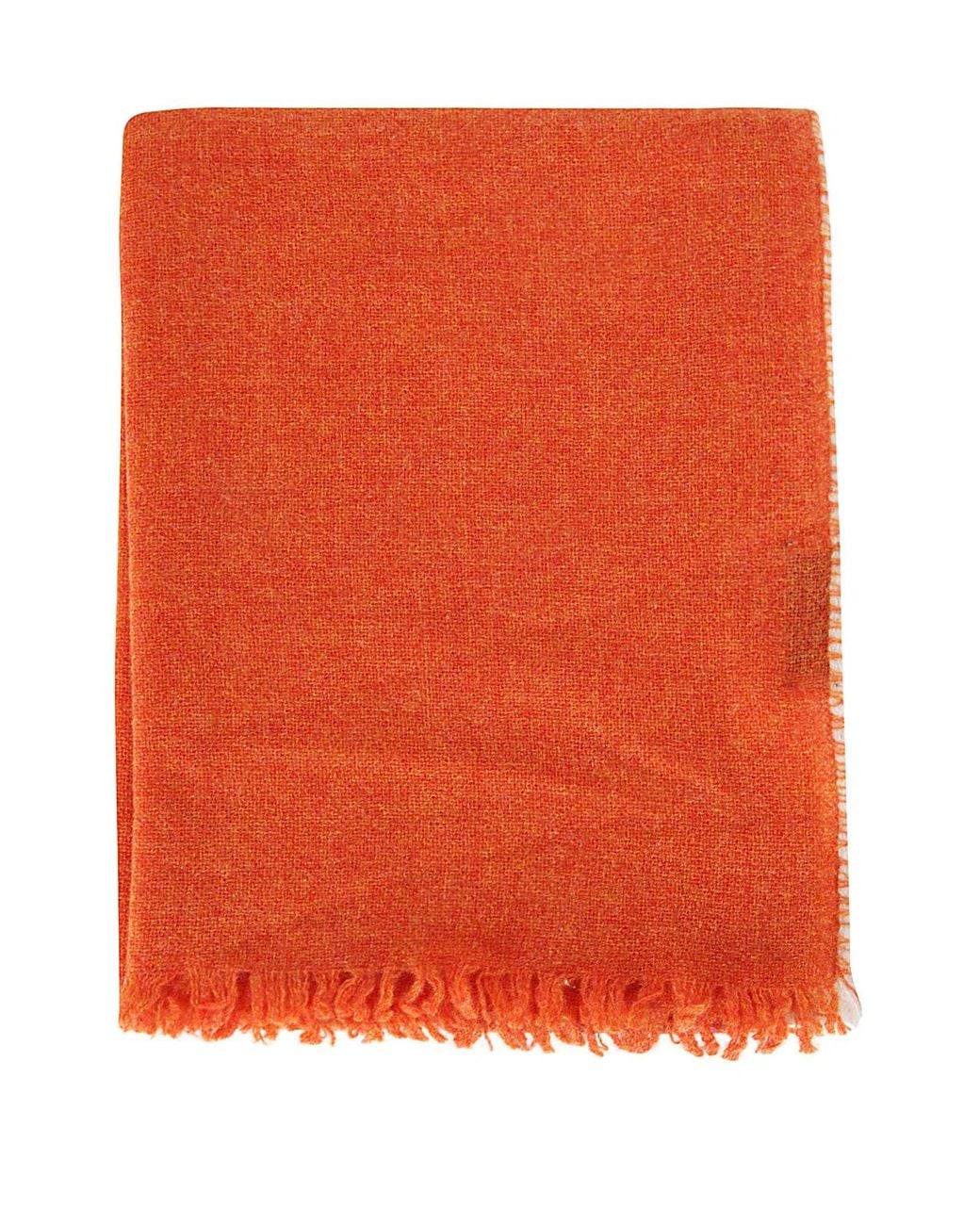 Oats & Rice Orange Oats & Rice Weaver Cashmere Scarf