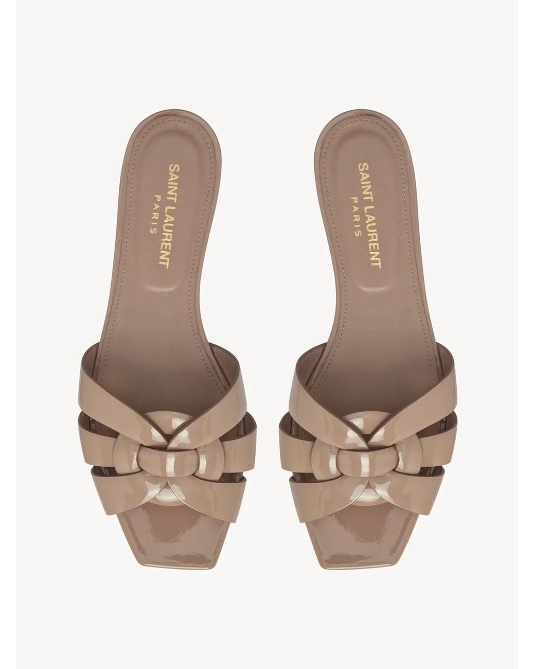 Saint Laurent Natural Tribute Flat
