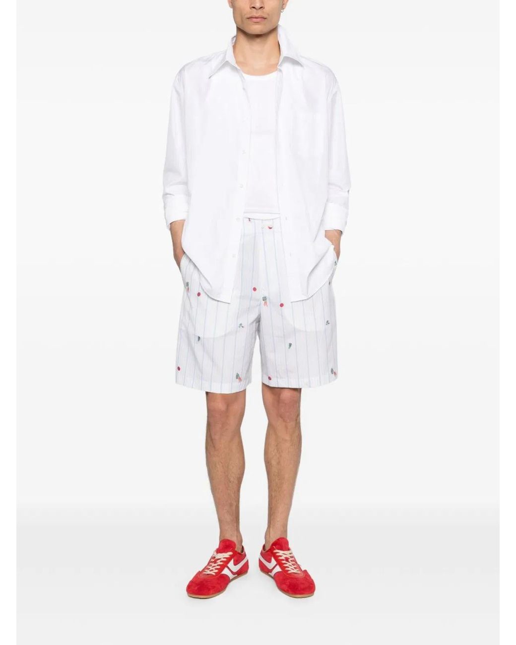 Jacquemus White Le Short Calecon for men