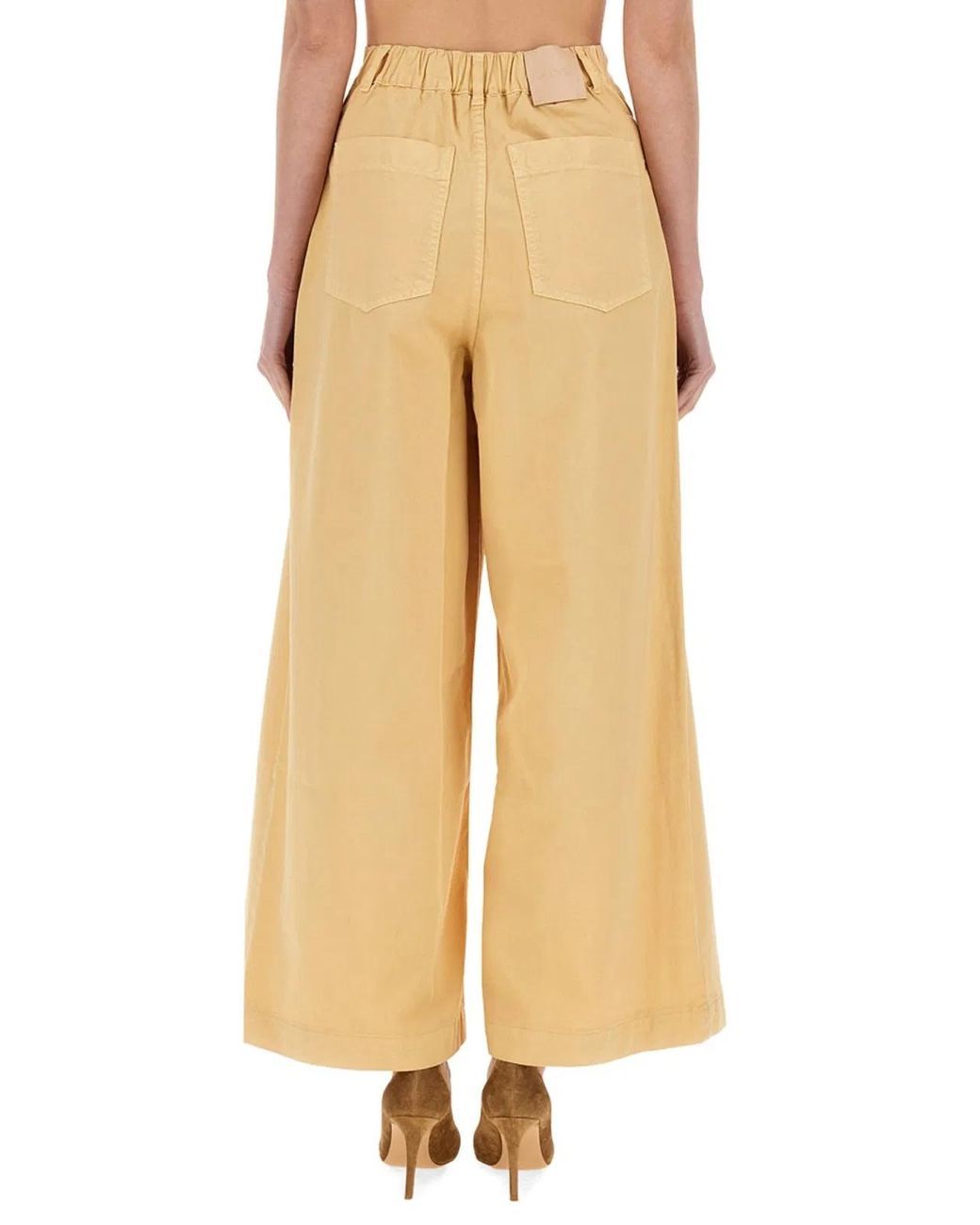 Alysi Yellow Superflare Sporty Pants