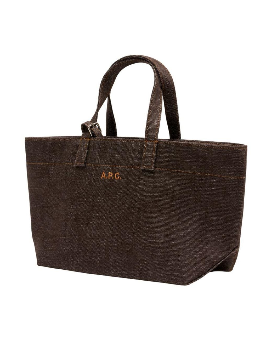 A.P.C. Brown Le Drummer Toile Small