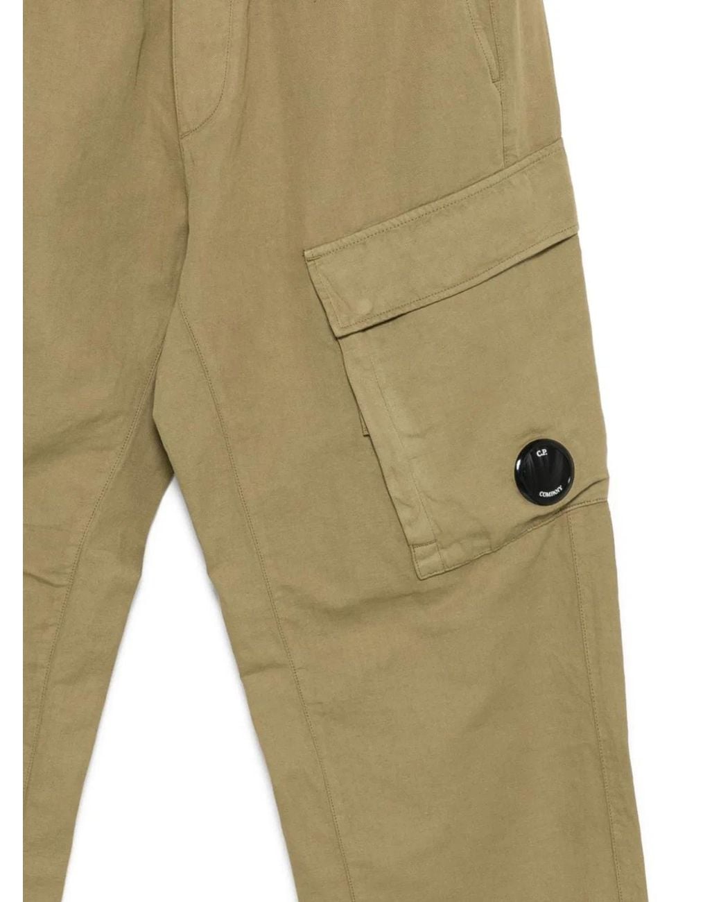 C P Company Green C.P.Company Cargo Trousers for men