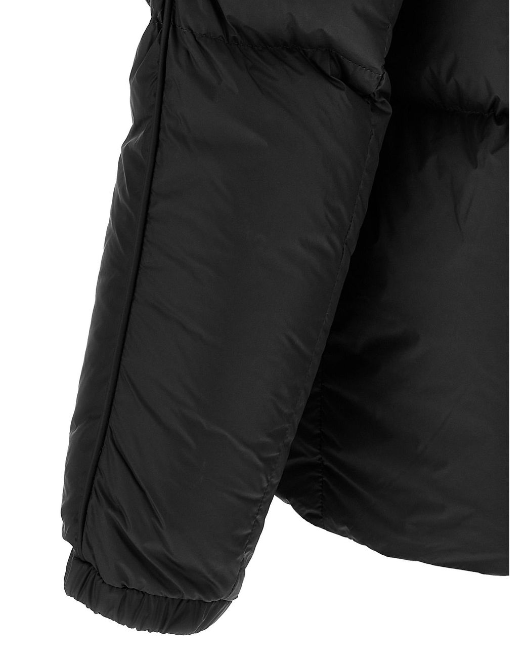 Laminar Black Quilted Down Jacket for men