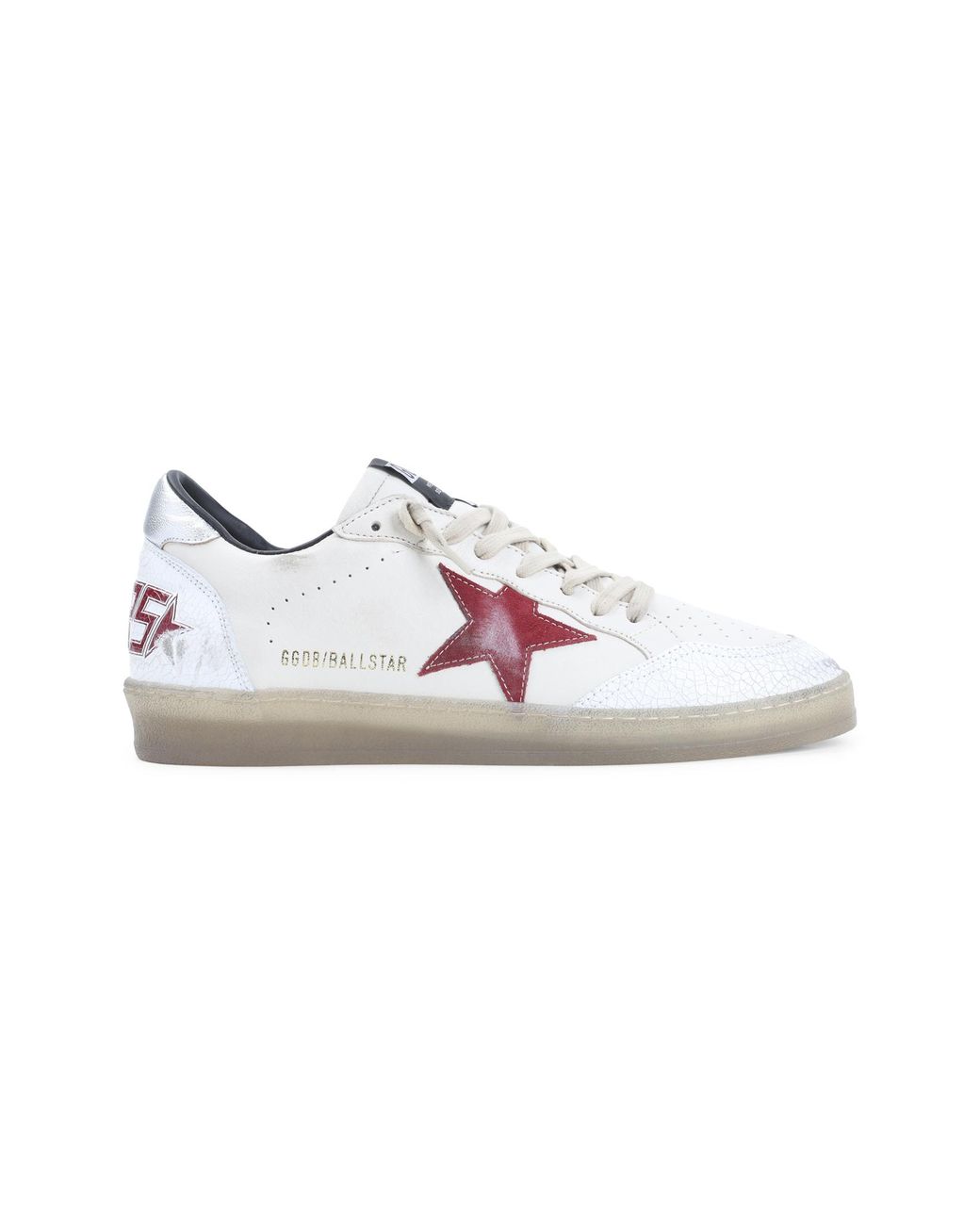 Golden Goose Deluxe Brand White Sneakers Ball Star for men