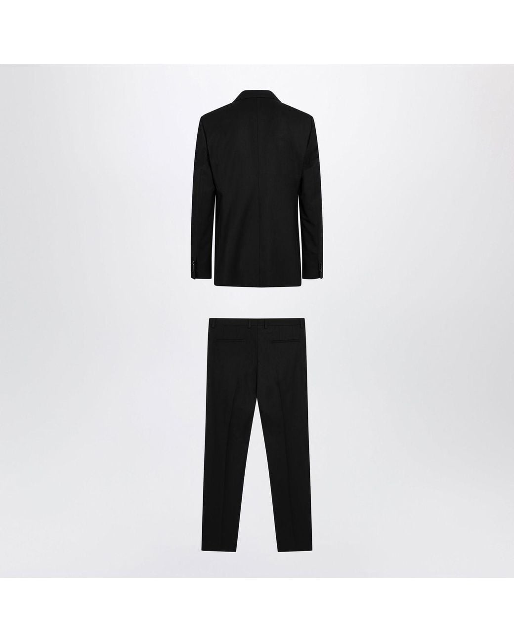 Dolce & Gabbana Black Dolce&Gabbana Martini Light Virgin Wool Suit for men
