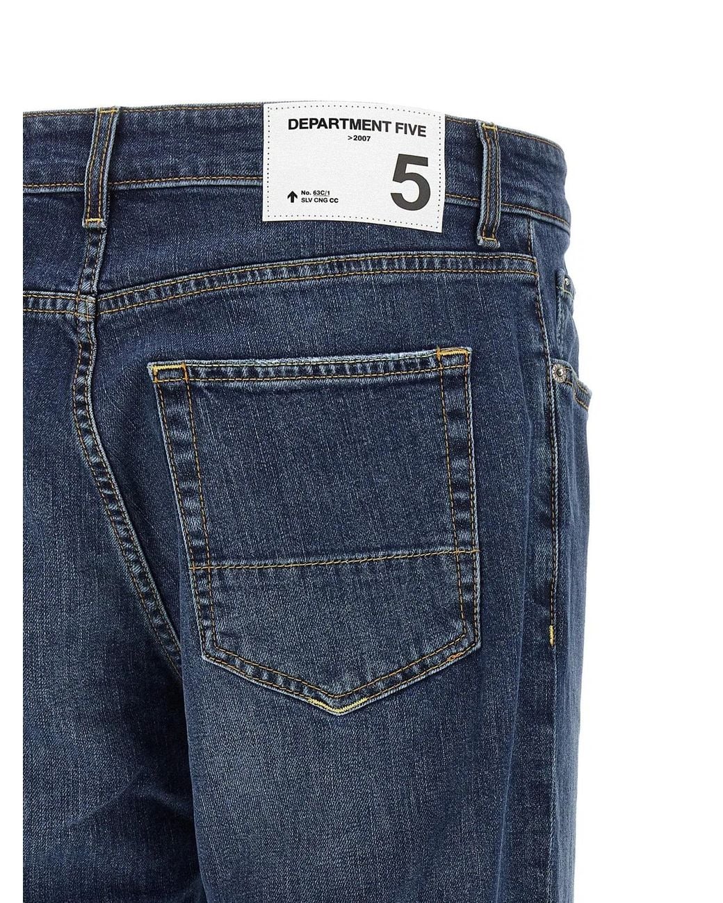 Department 5 Blue 'Talk' Jeans for men