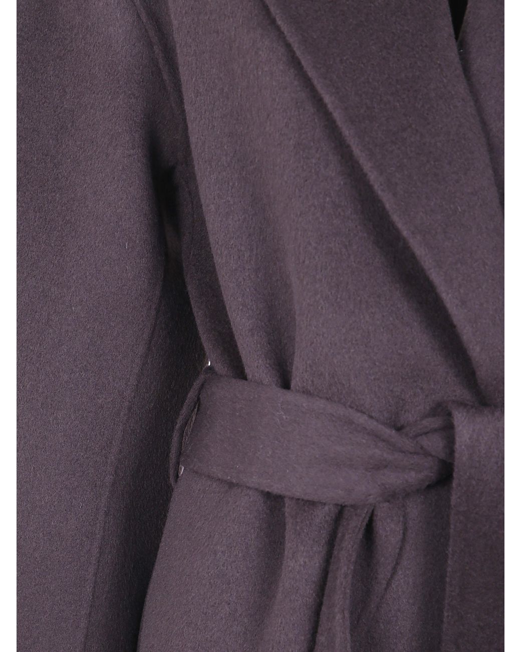 Filippa K Purple "Alyssa" Double Breasted Coat