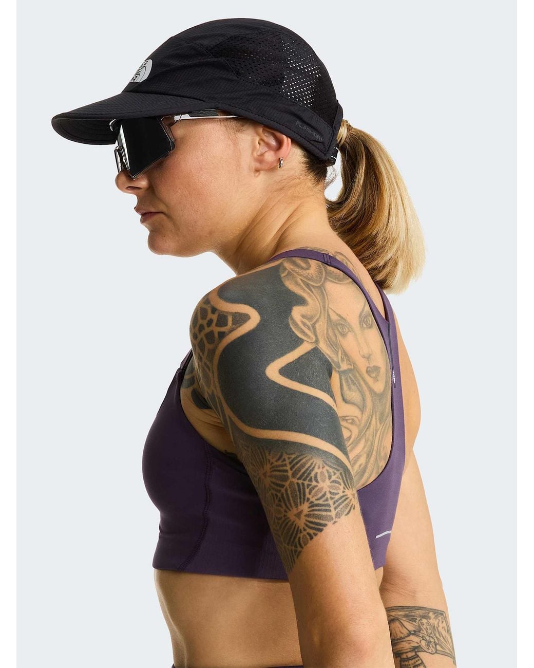 The North Face Purple Refina Sports Bra