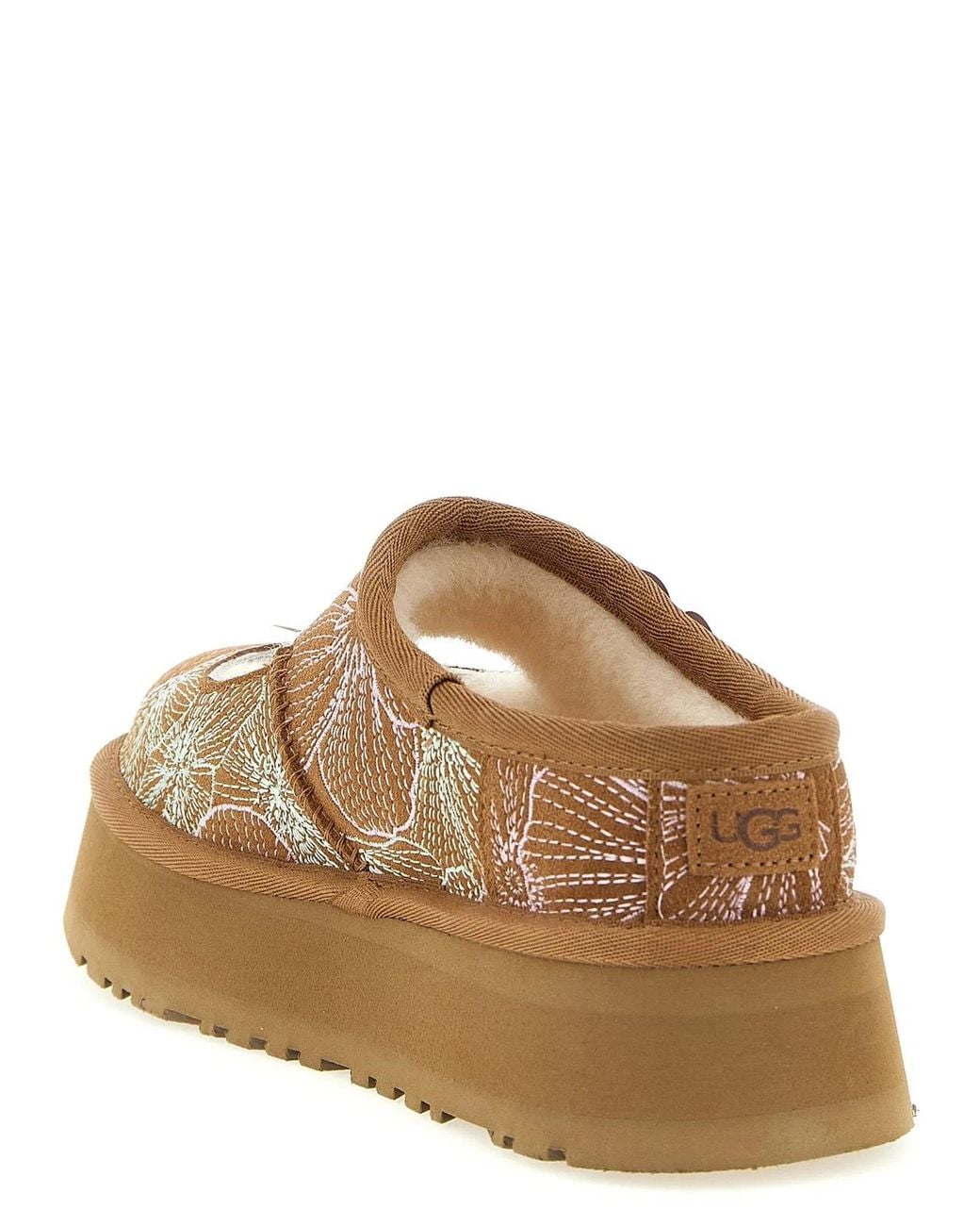 Ugg Brown 'Bea Mary Jane Meadow' Sabots
