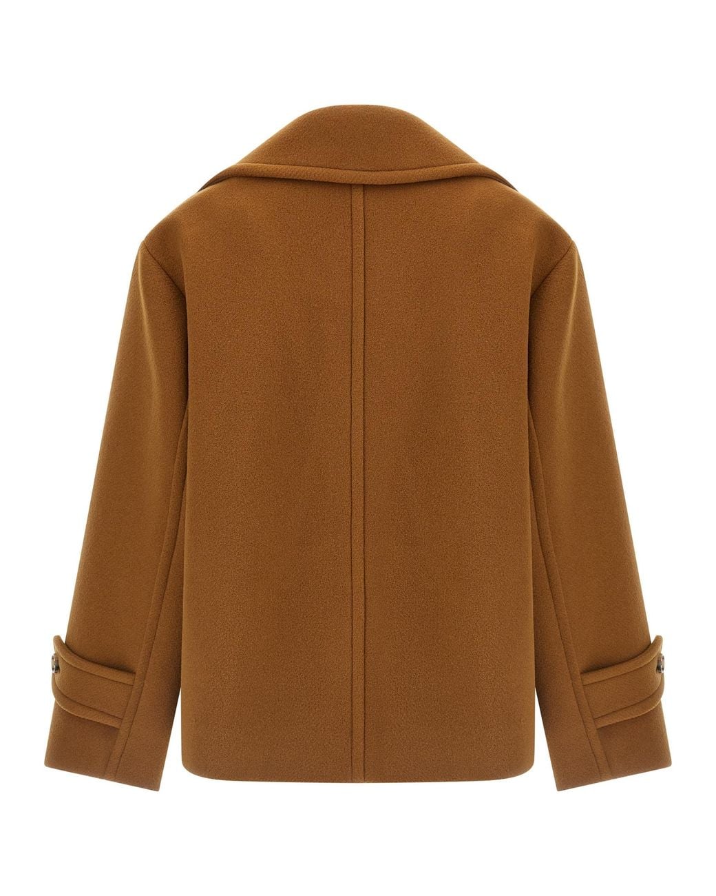 Chloé Brown Soft Wool Coat