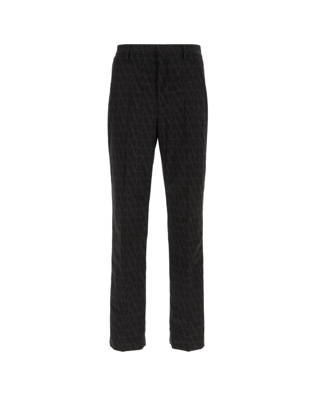 Valentino Garavani Black Pantalone for men