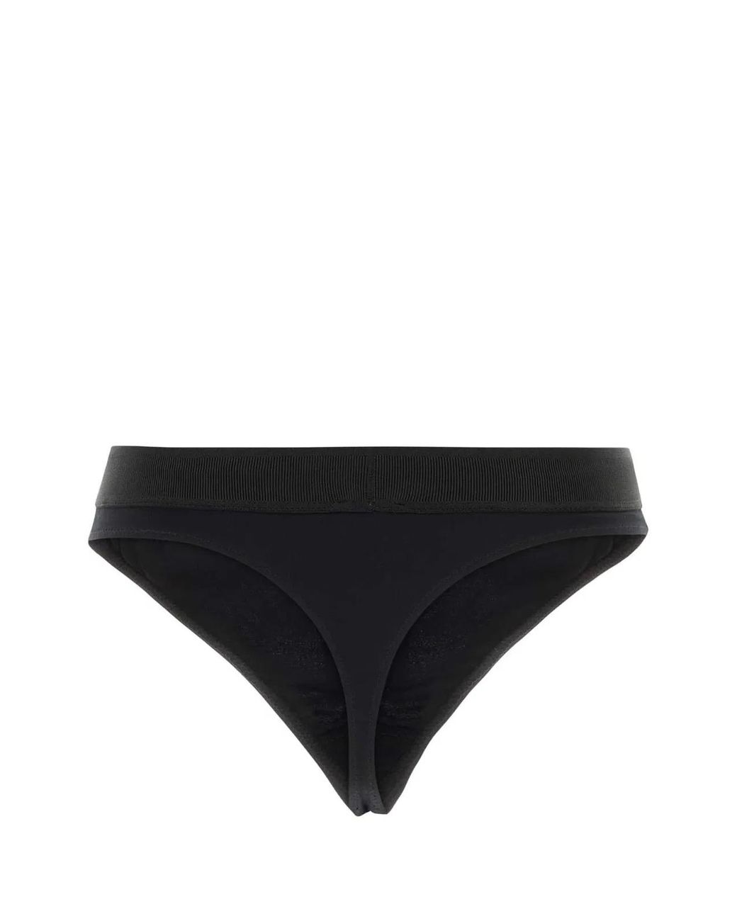 Tom Ford Black Stretch Modal Thong