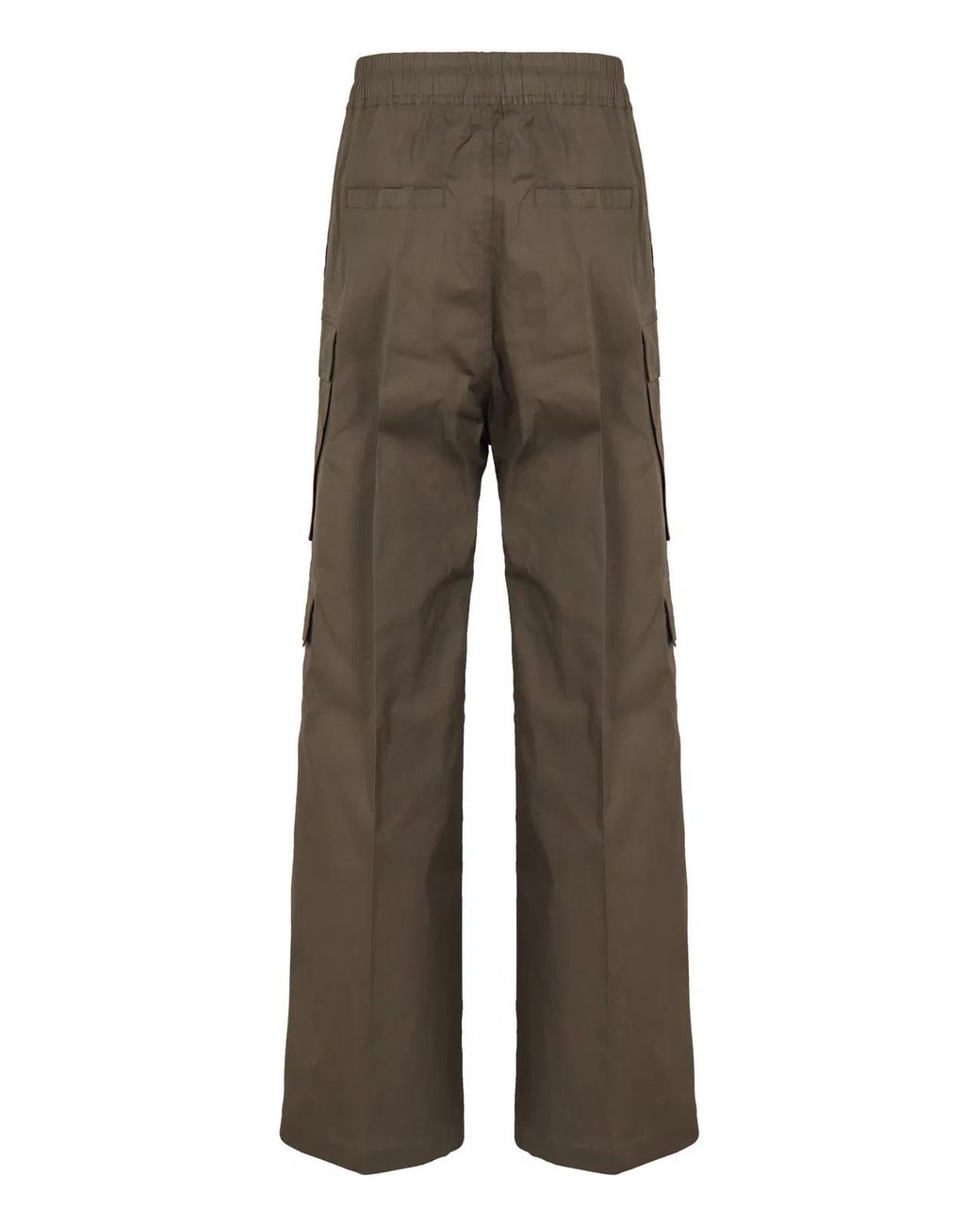 Rick Owens Brown Cotton Cargo-Trousers for men