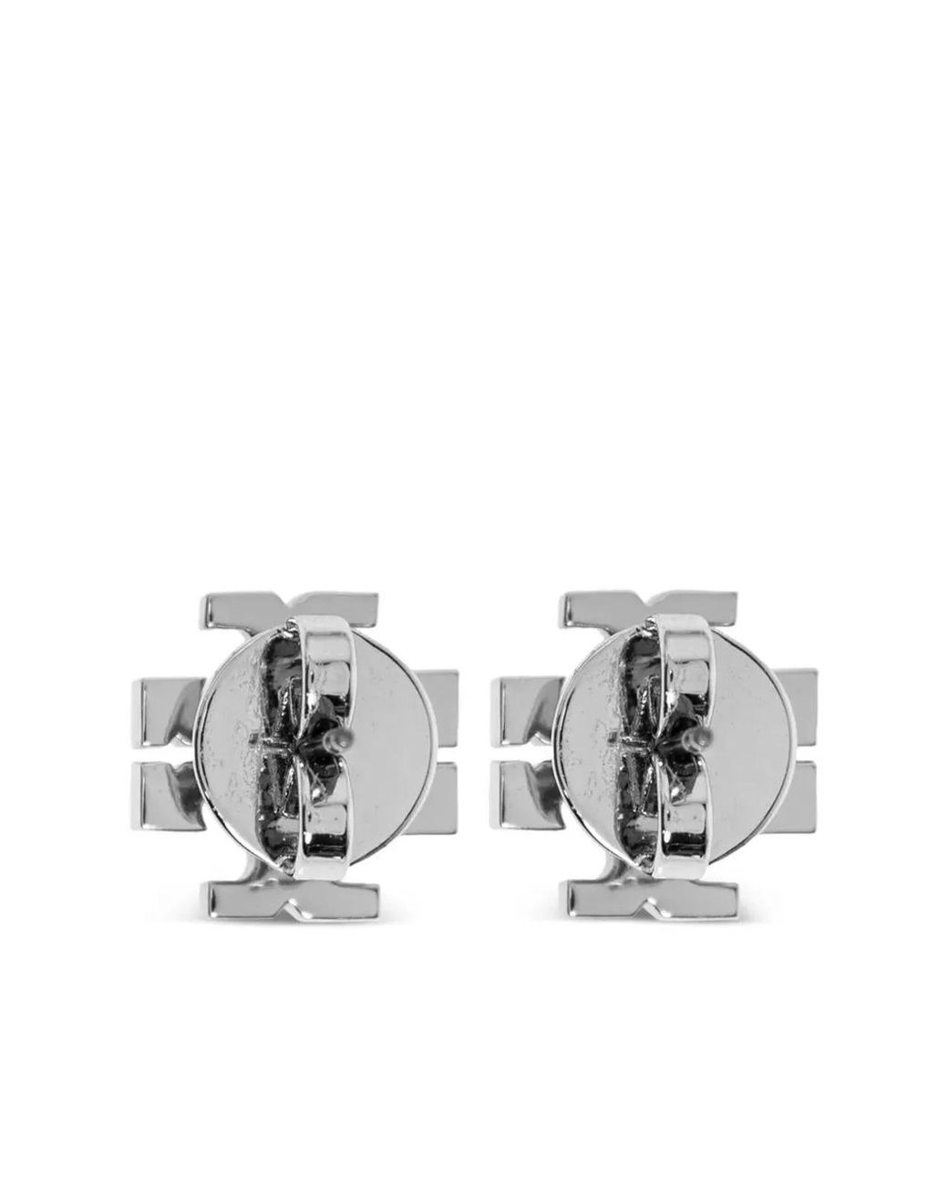 Tory Burch White Crystal Brass Jewelry