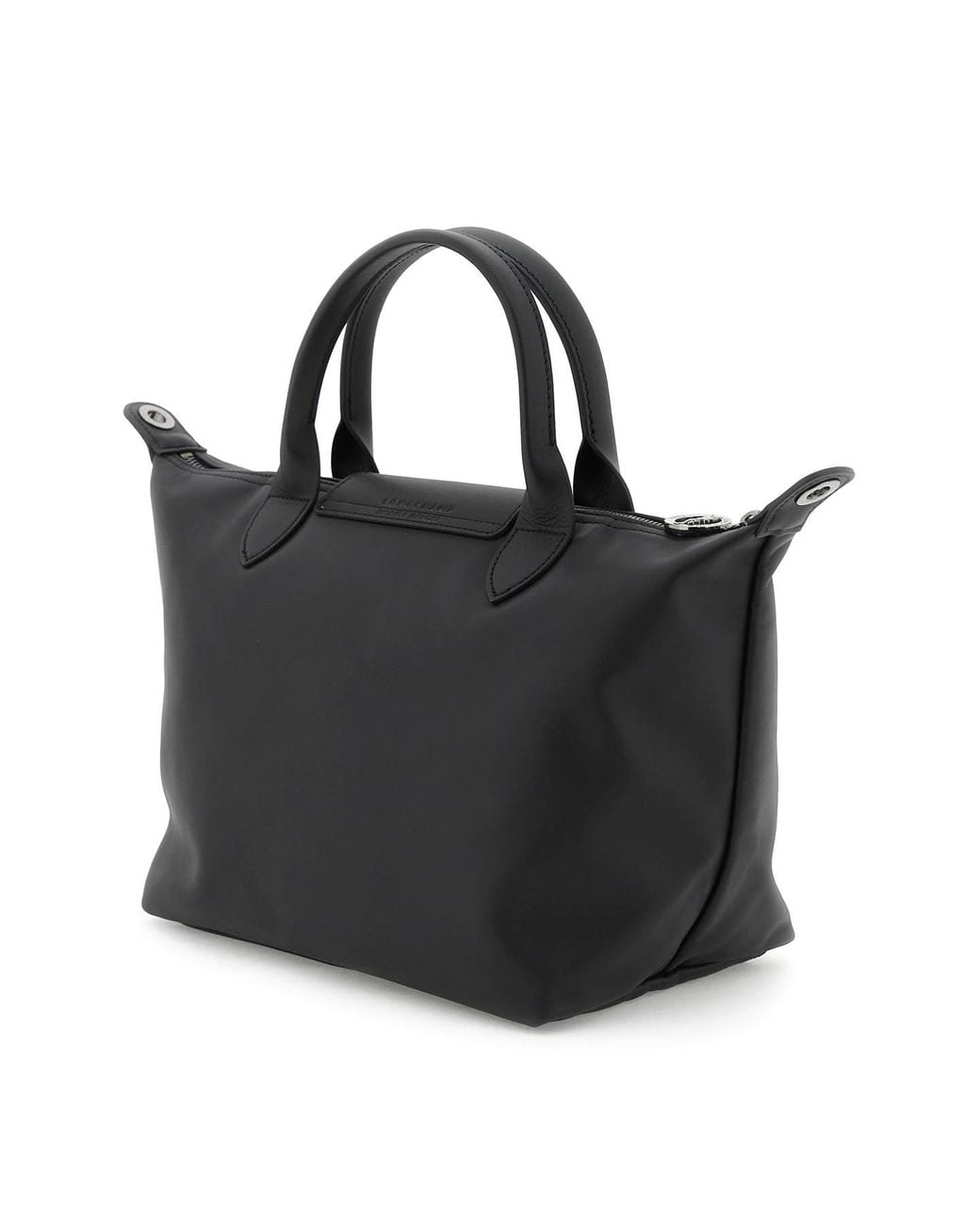 Longchamp Black The Cargo Canvas Large Tote Bag
