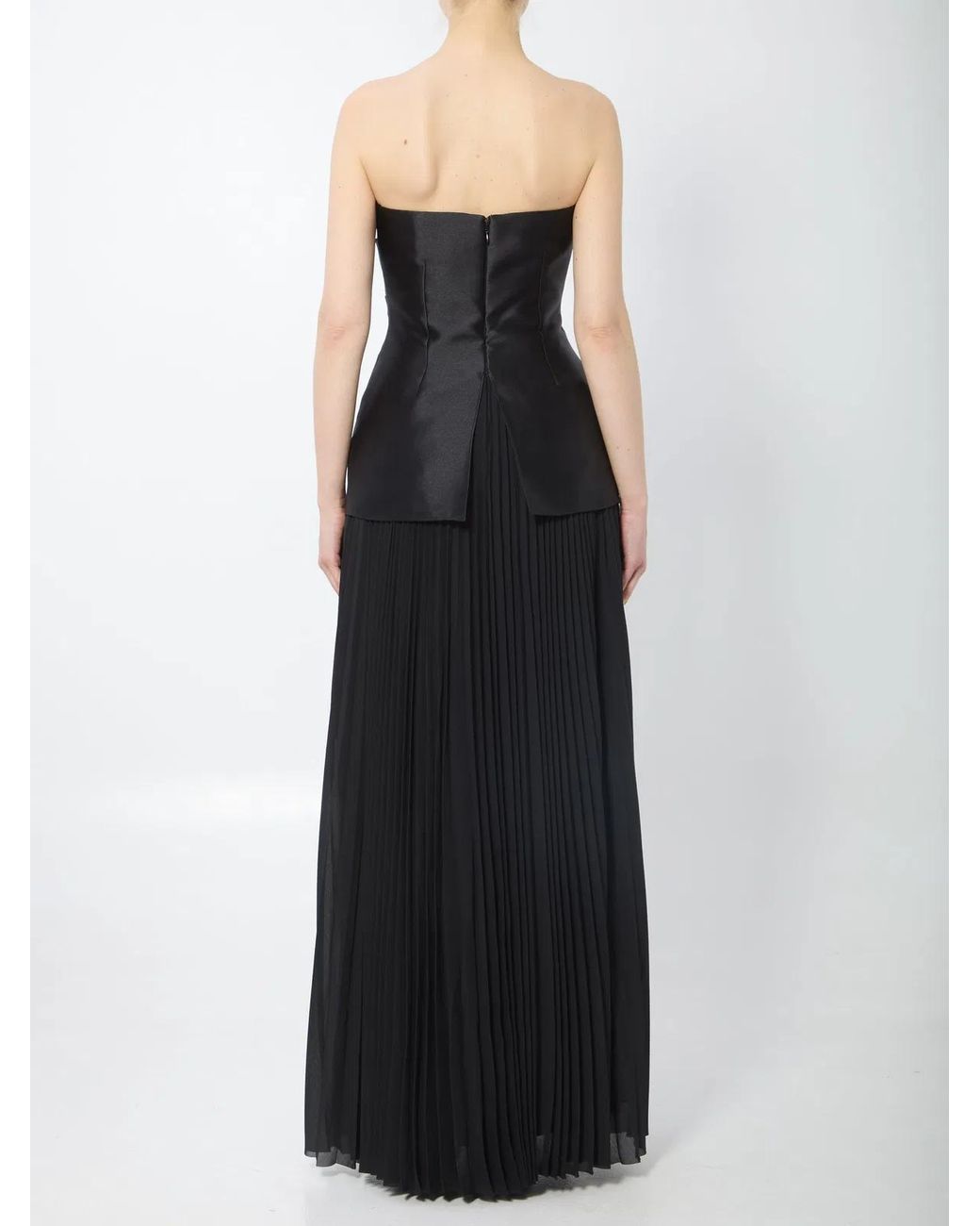 Solace London Black Claudette Maxi Dress