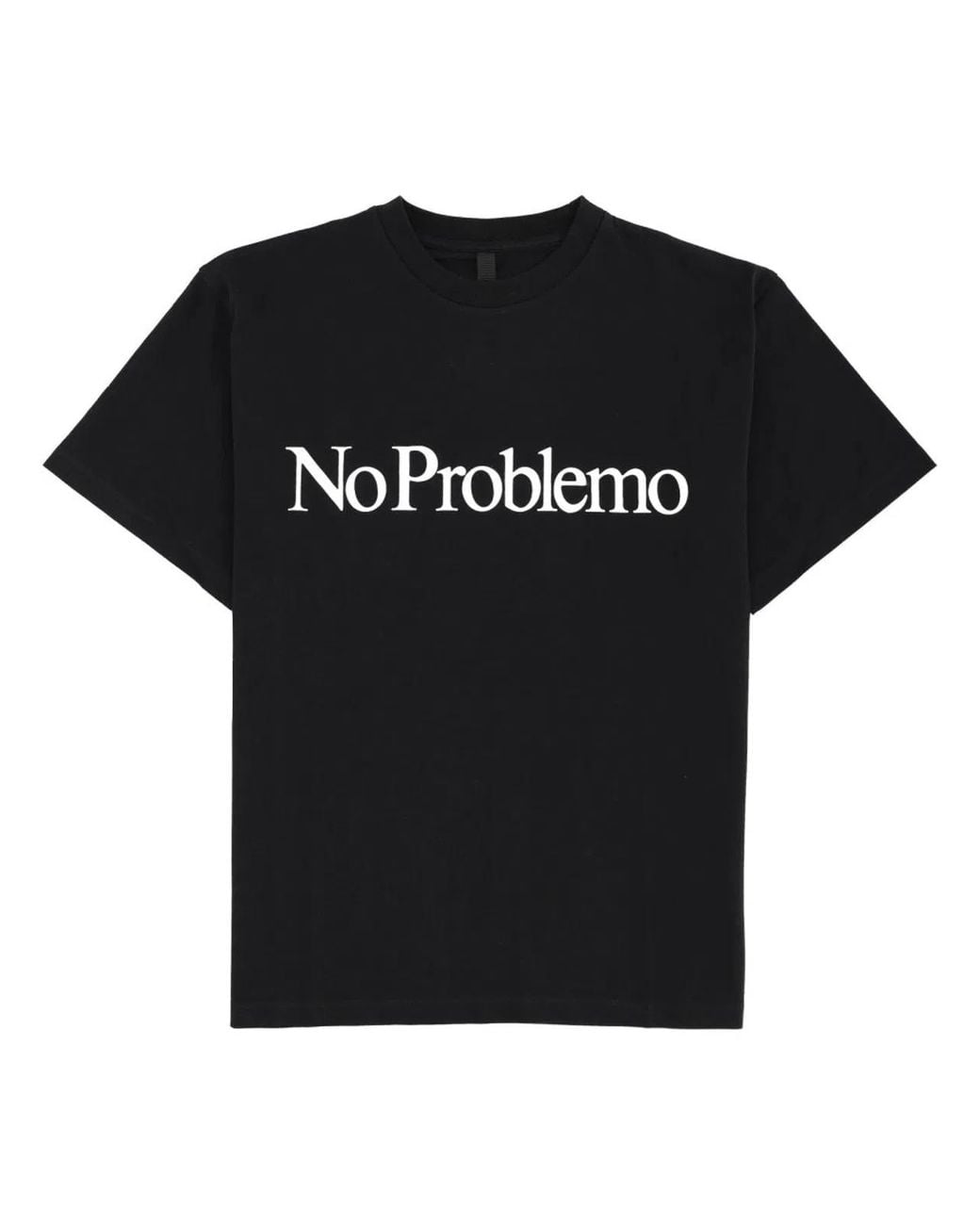 No Problemo Black T-Shirt With Logo