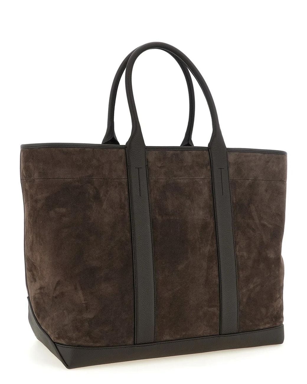 Tom Ford Black Suede Shopping Bag for men