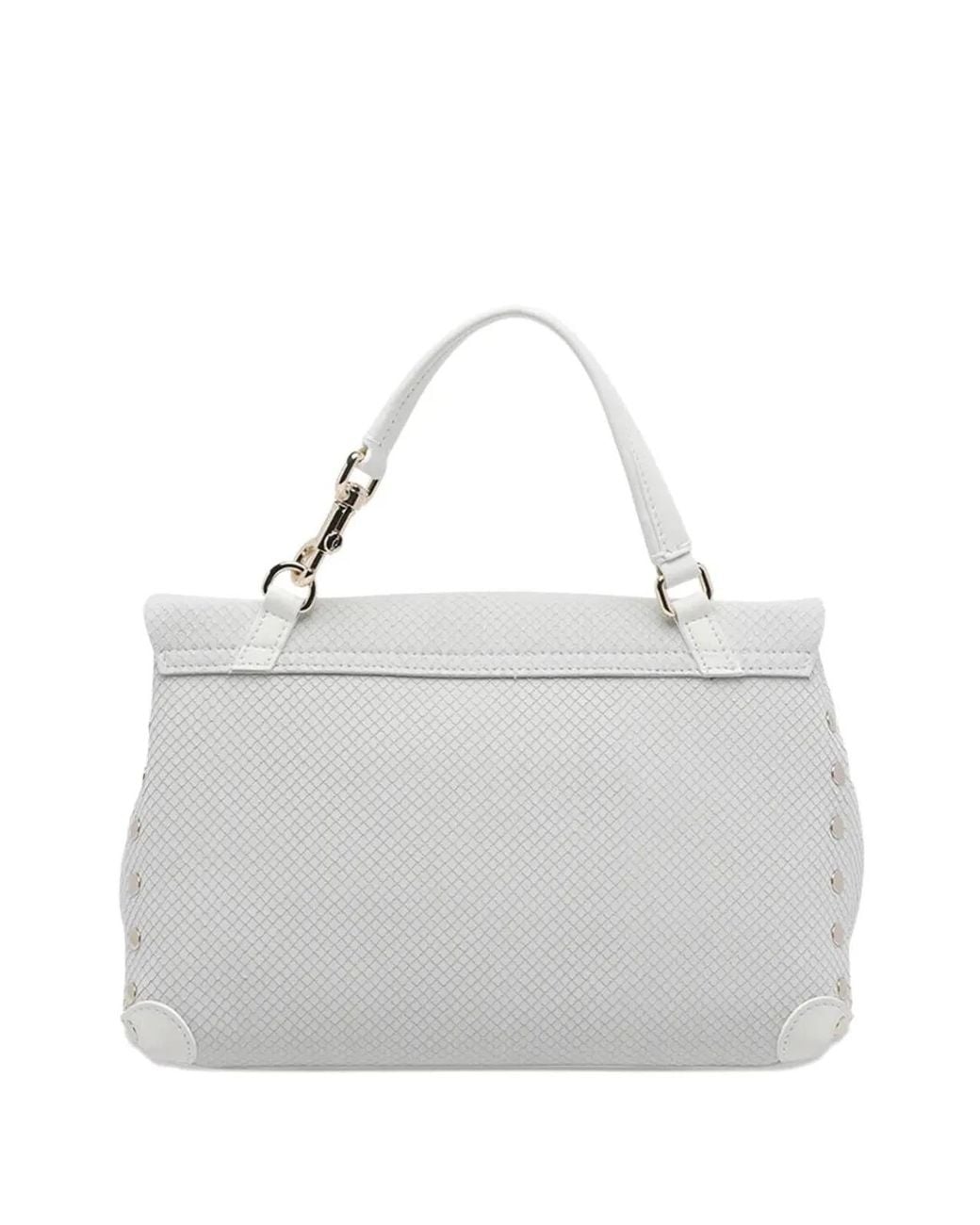 Zanellato White "Postina Amoretto" Small Messenger Bag