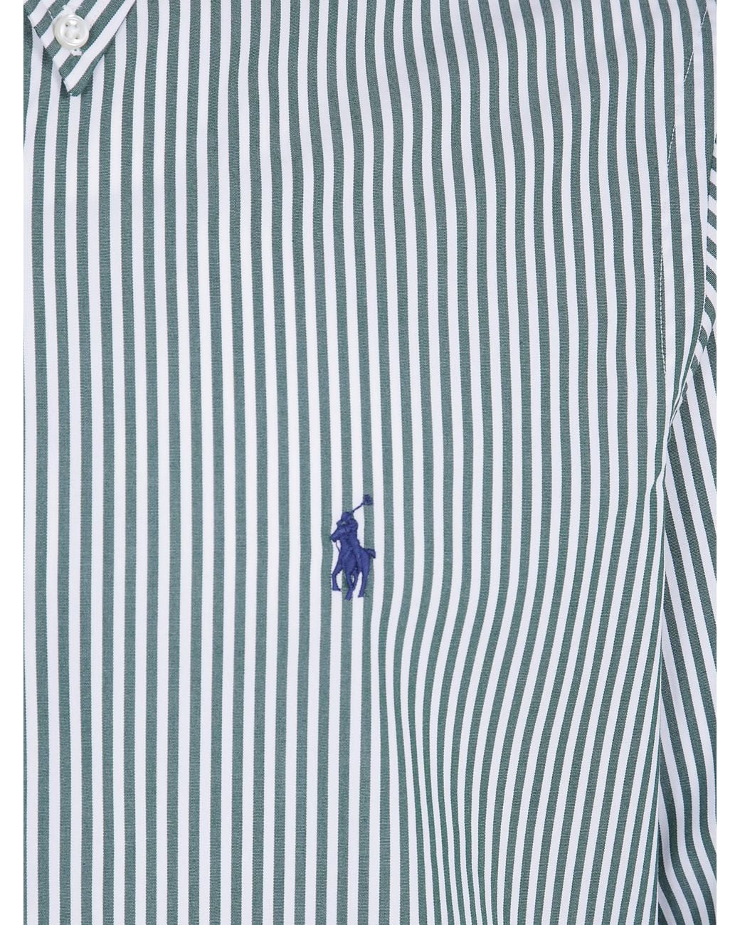 Polo Ralph Lauren Blue Long Sleeve Sport Shirt for men