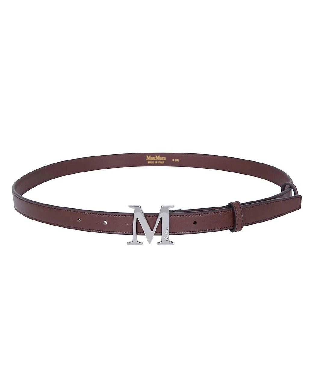 Max Mara Purple "Mclassic20" Classic M Belt