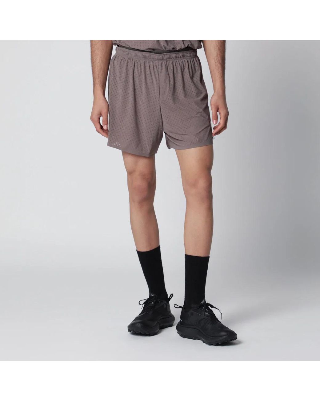 Satisfy Brown Falcon-Colored Space-O 2.5" Shorts for men