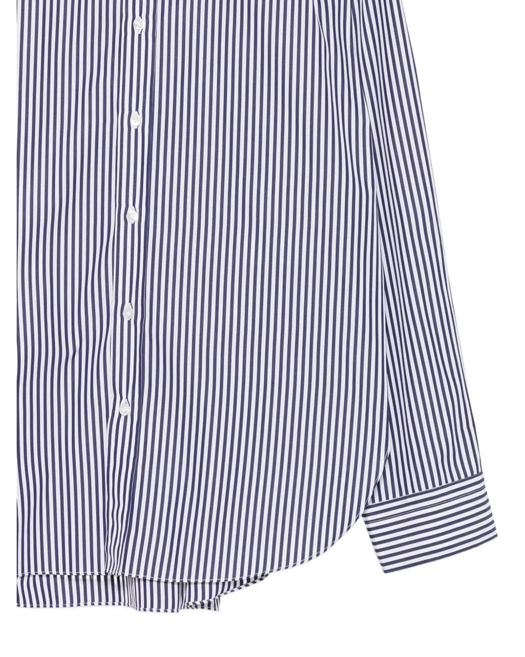 Finamore 1925 Purple Cotton Shirt