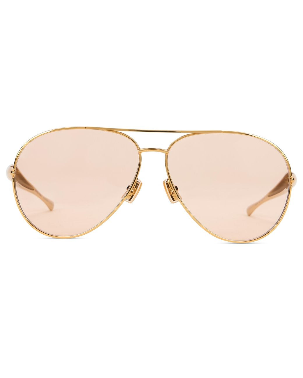 Bottega Veneta Pink Occhiale Da Sole Aviator Sardine