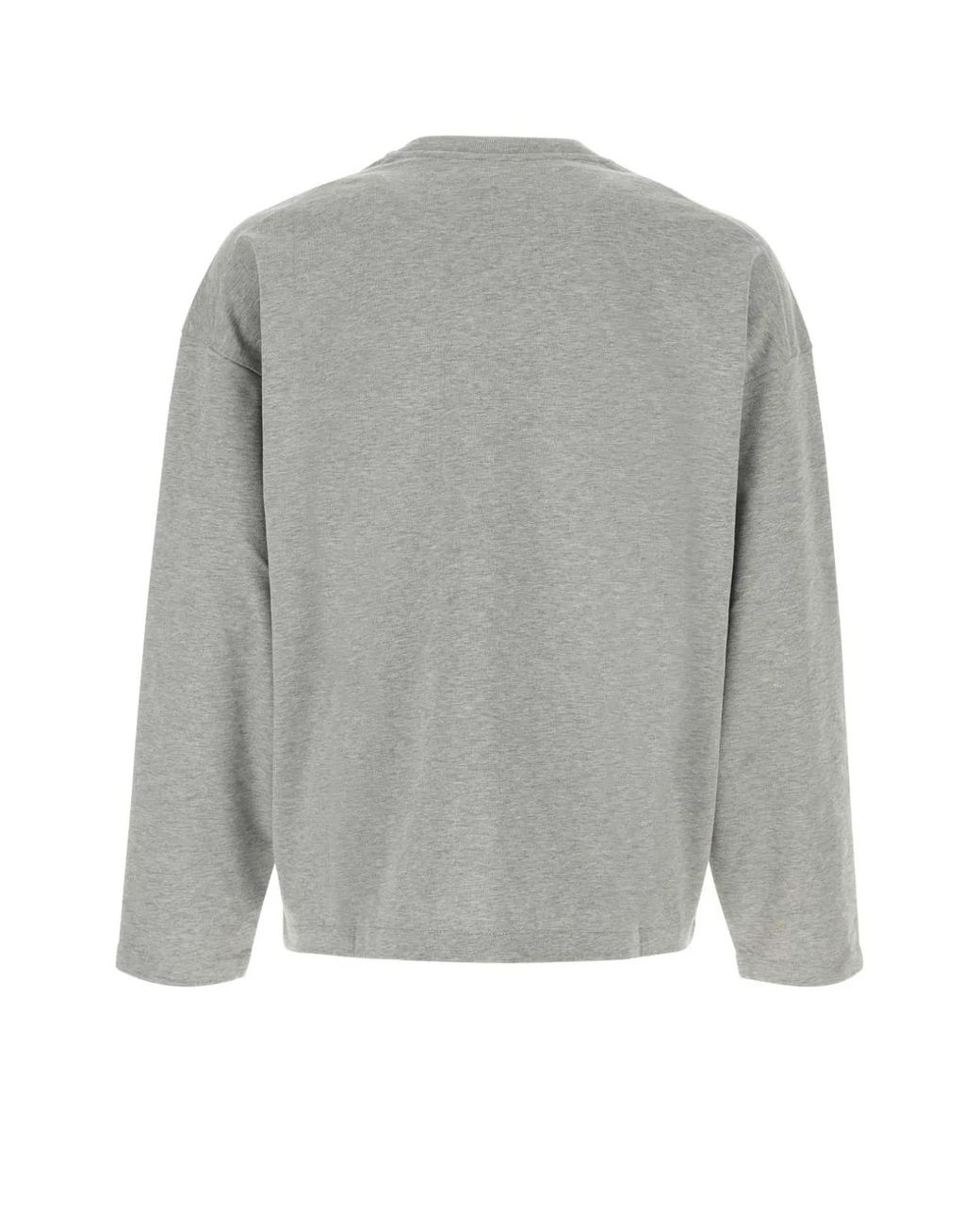 Jil Sander Gray Crew Neck T-Shirts for men
