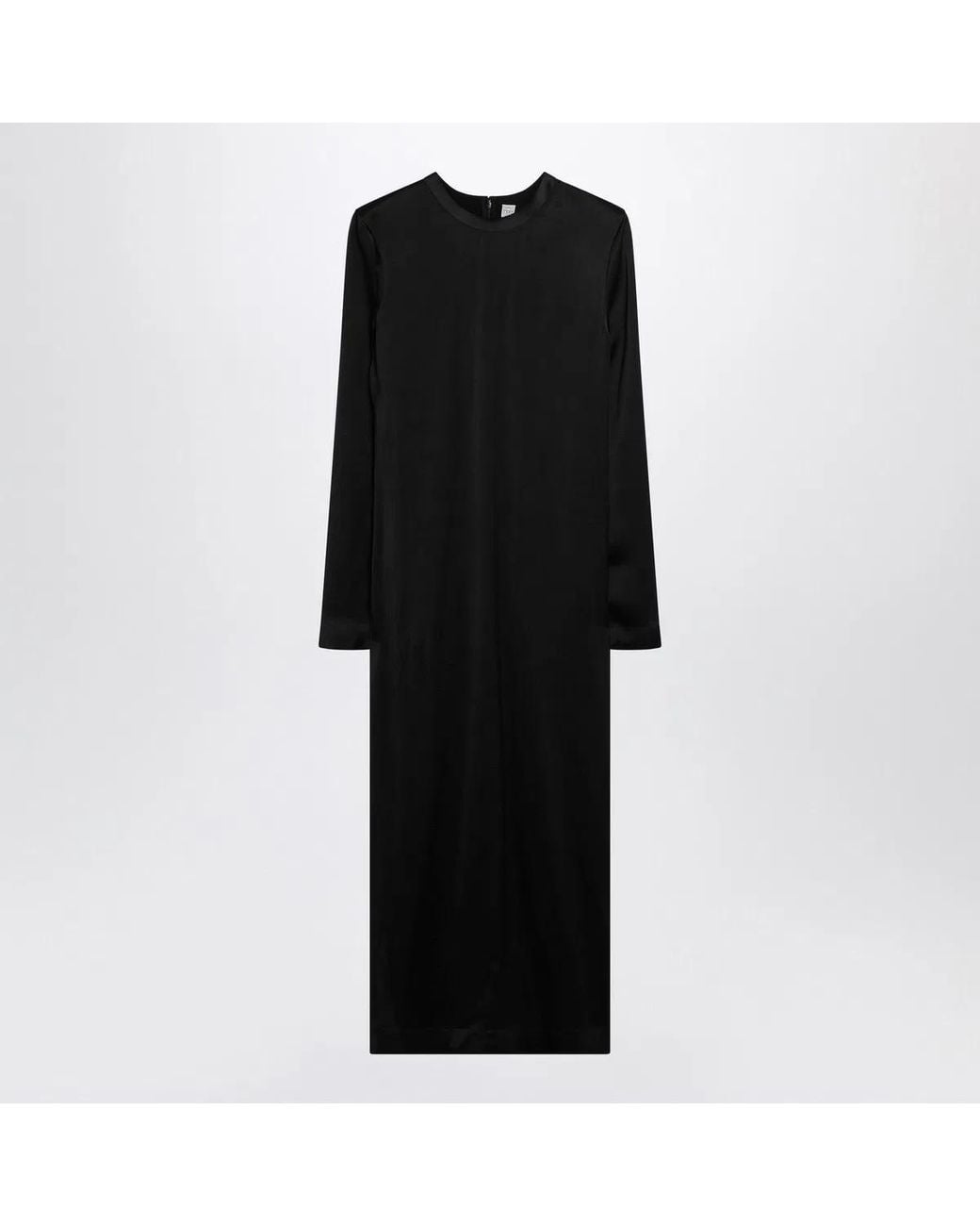 Totême Black Midi Dress