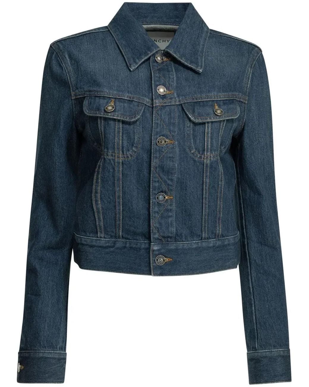 Givenchy Blue Regular Denim Jacket