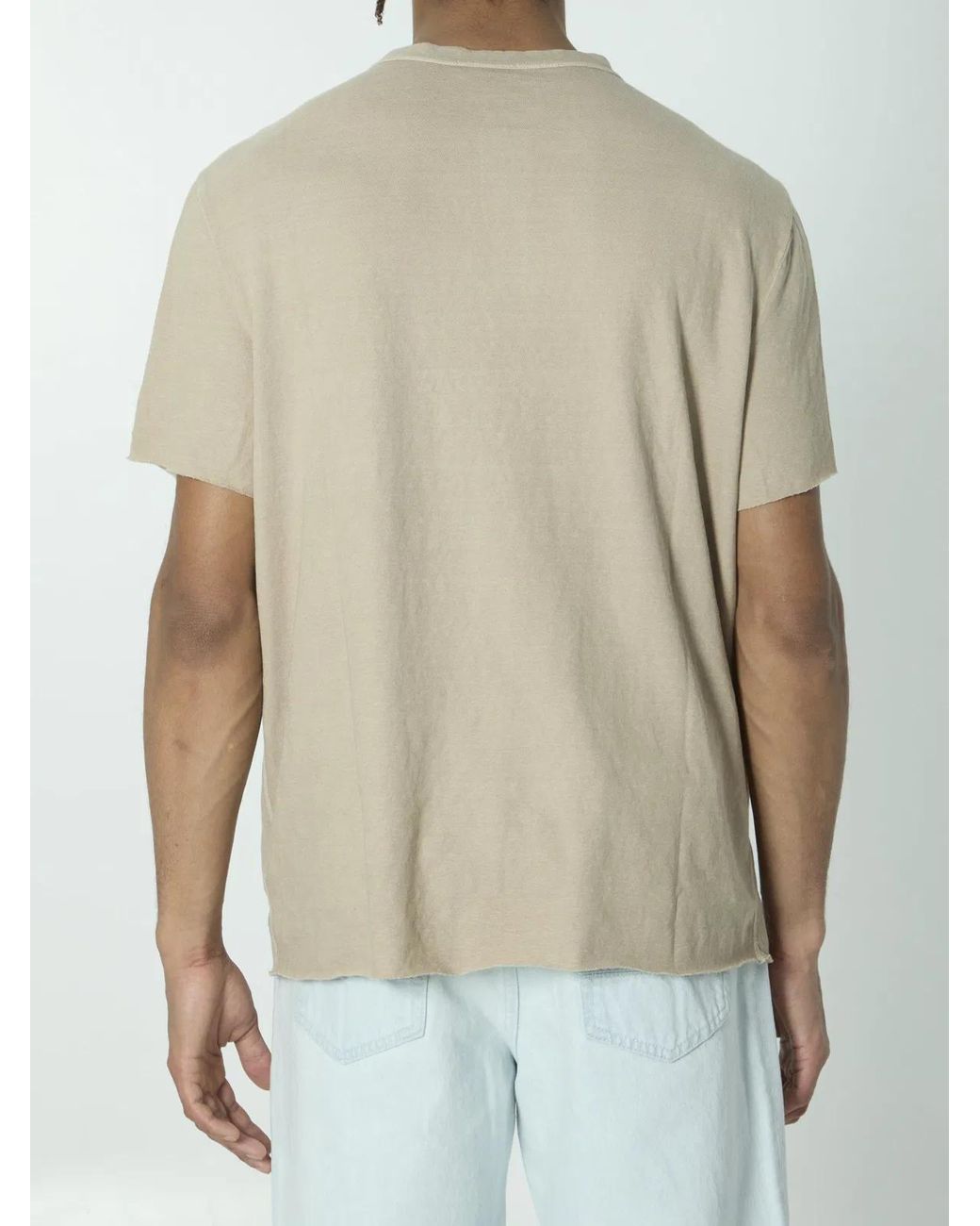 James Perse Natural Slub Jersey T-Shirt for men