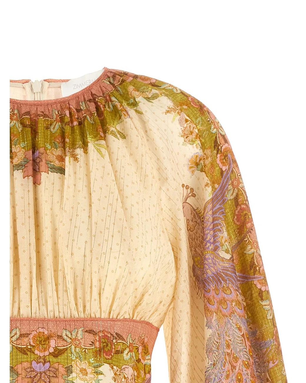 Zimmermann Multicolor 'Indra' Dress
