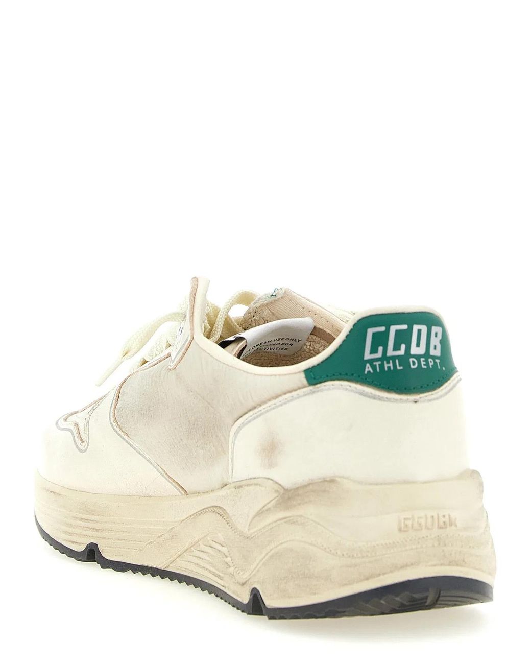 Golden Goose Deluxe Brand Metallic 'Running Sole' Sneakers for men