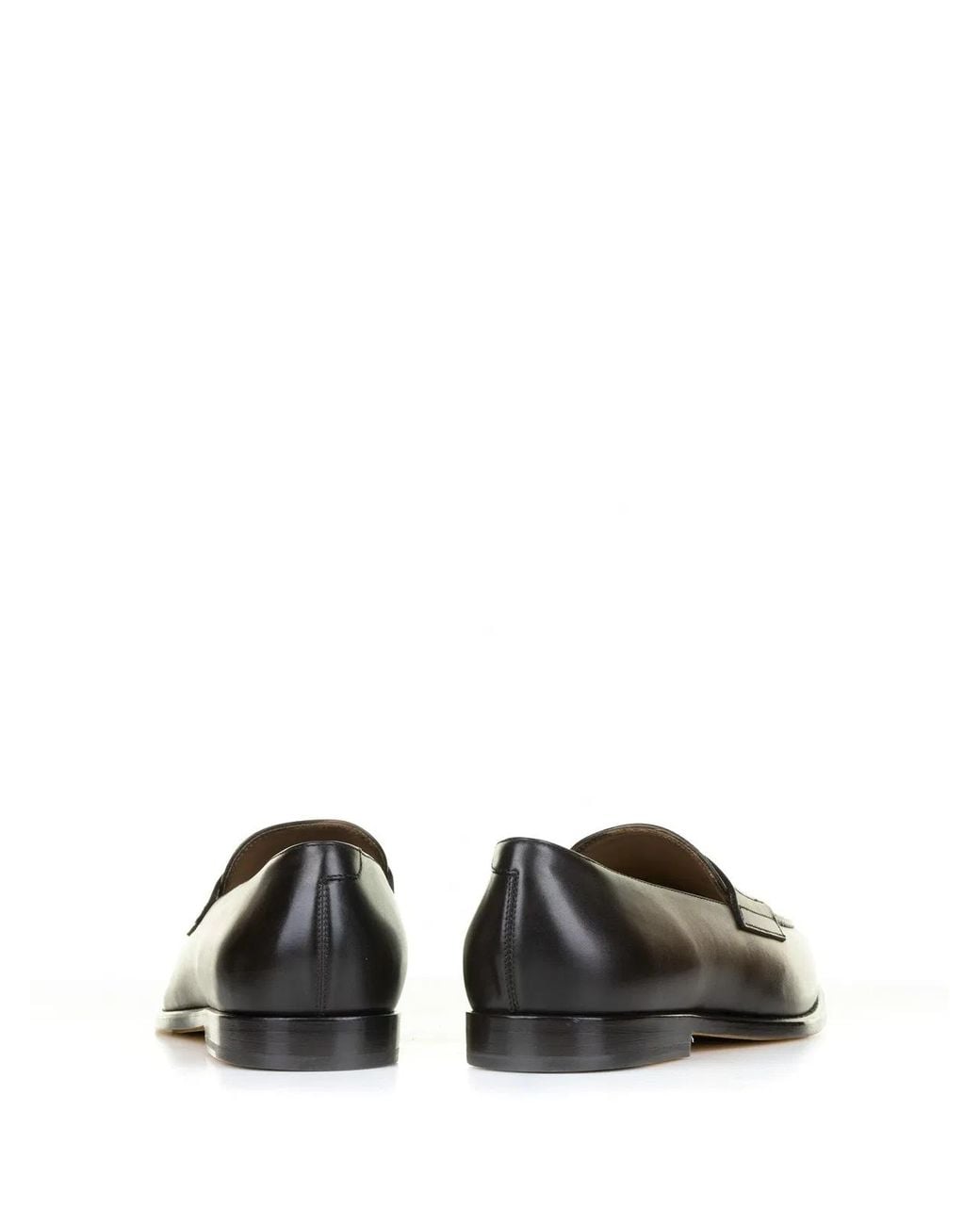 Doucal's Brown Leather Moccasin for men