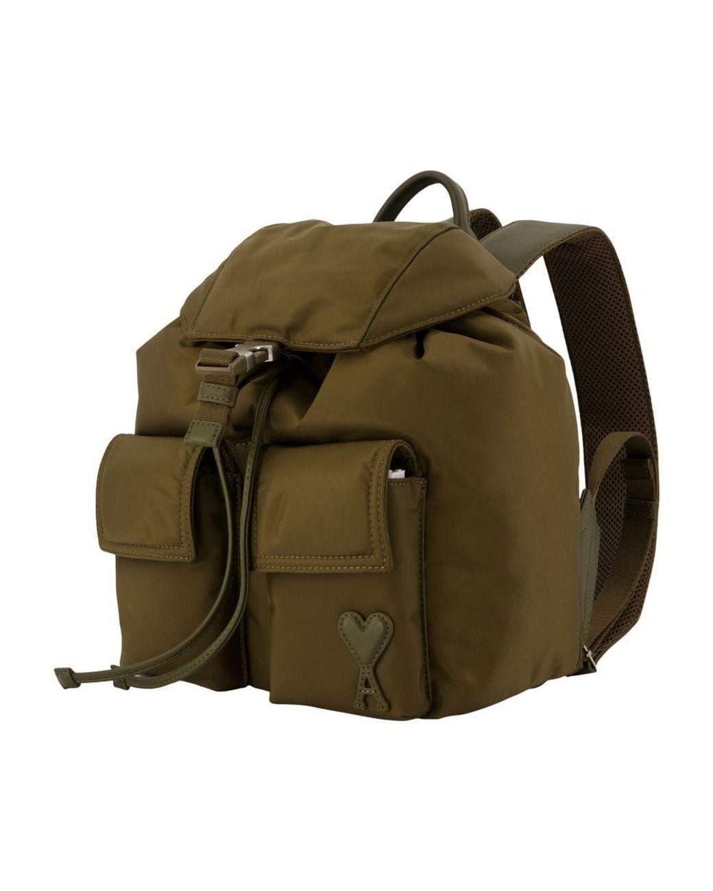 AMI Green Marcel Small Rucksack