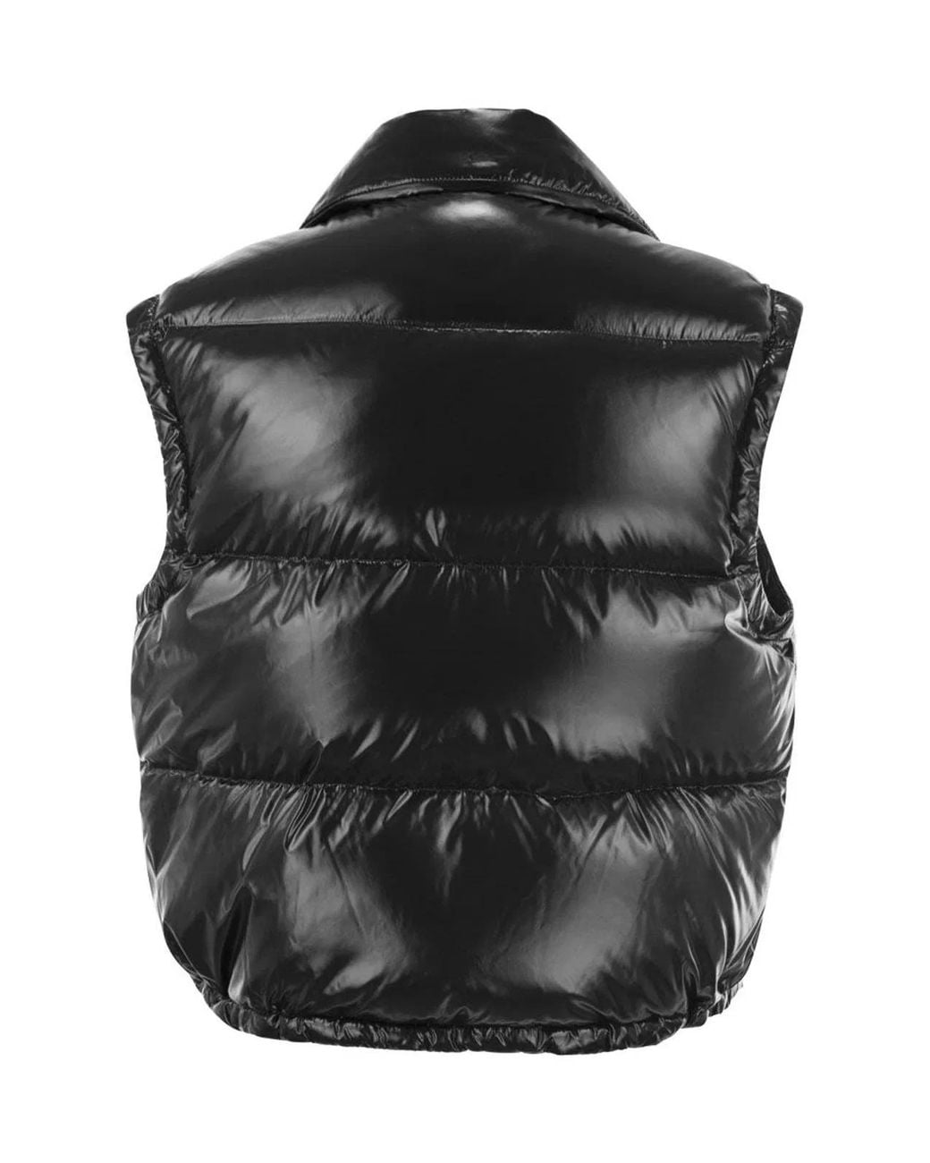 Fay Black 3-Hook Down Waistcoat