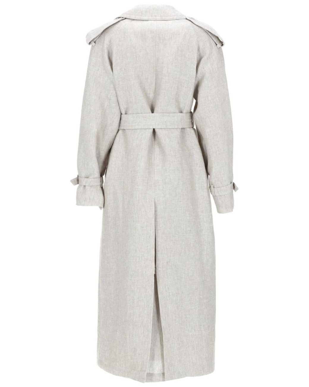 Max Mara Gray Spolverino Doppiopetto