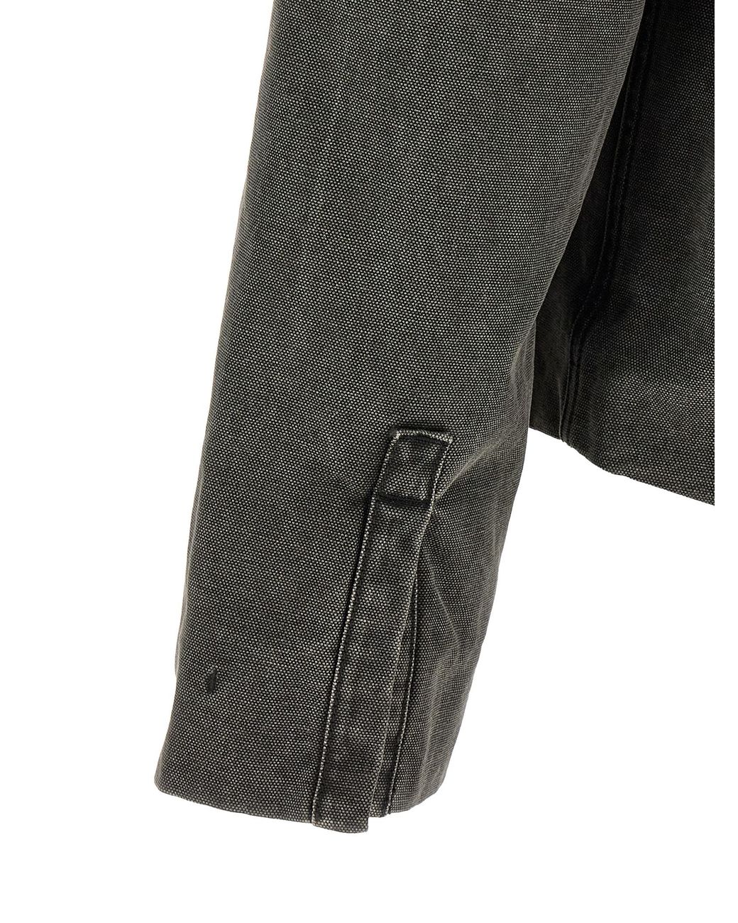 Rick Owens Black 'Gimp Zipfront' Jacket for men