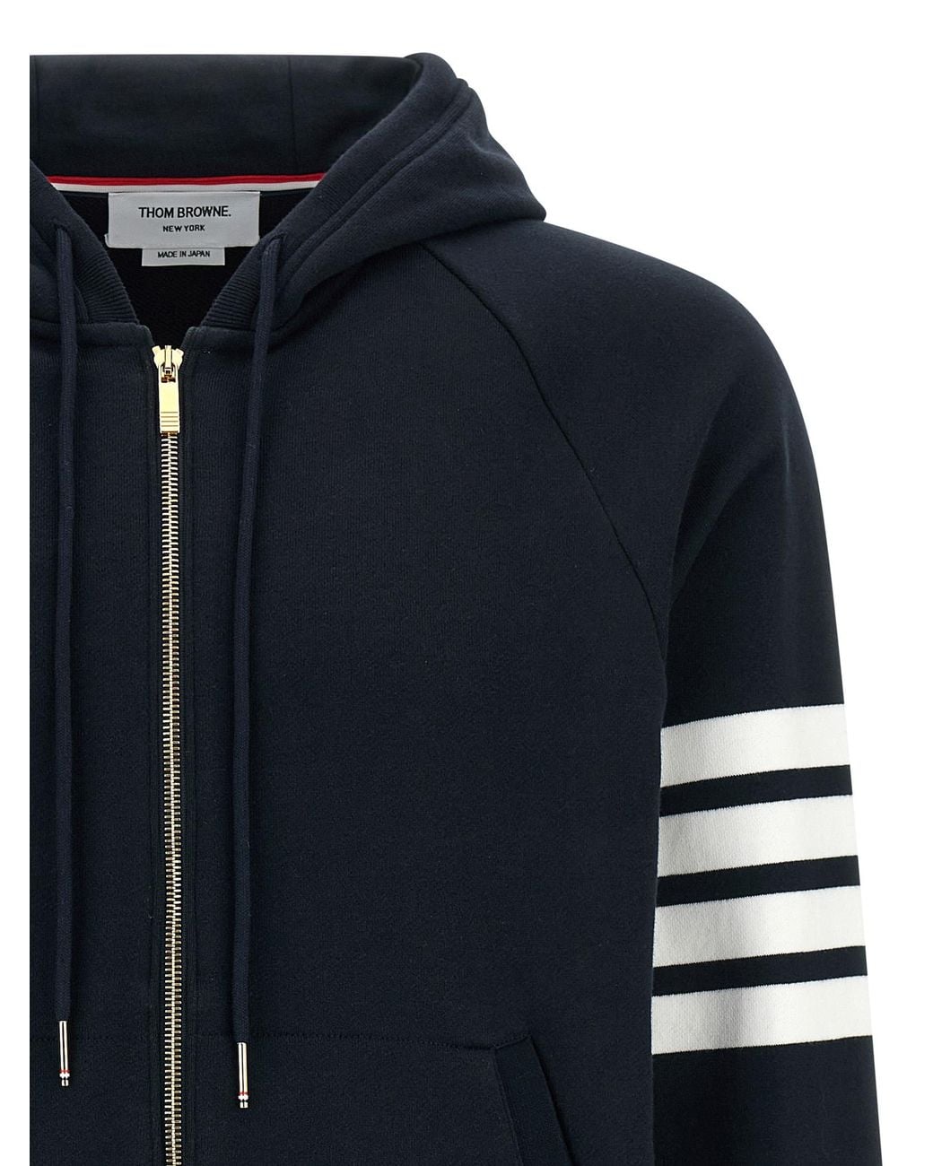 Thom Browne Blue Zip-Throughs for men
