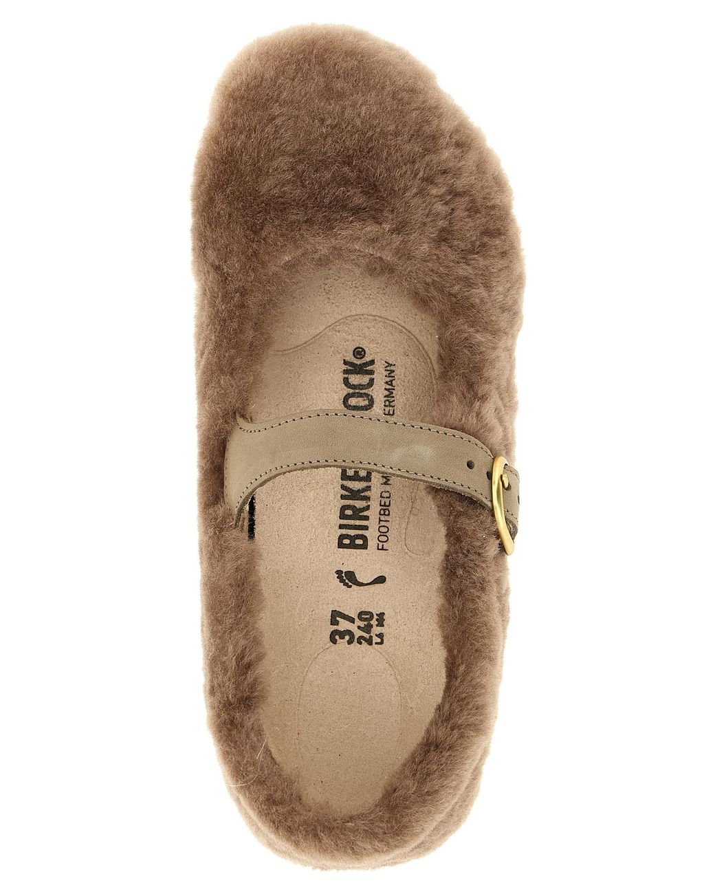 Birkenstock Brown 'Santa Clarita' Ballet Flats